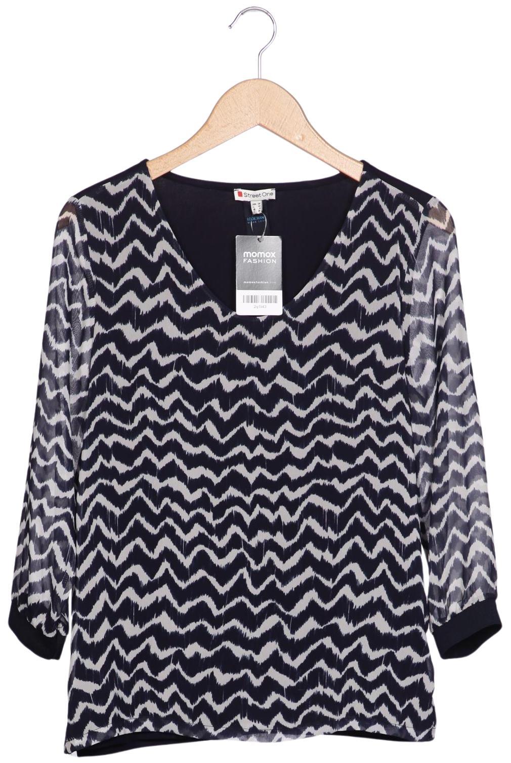 

Street One Damen Langarmshirt, marineblau, Gr. 34