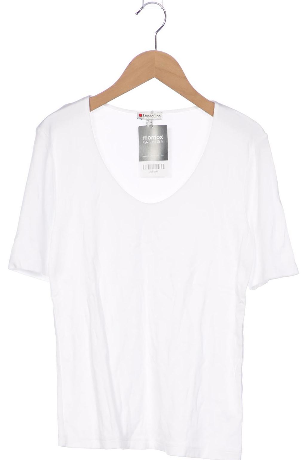 

Street One Damen T-Shirt, weiß, Gr. 36