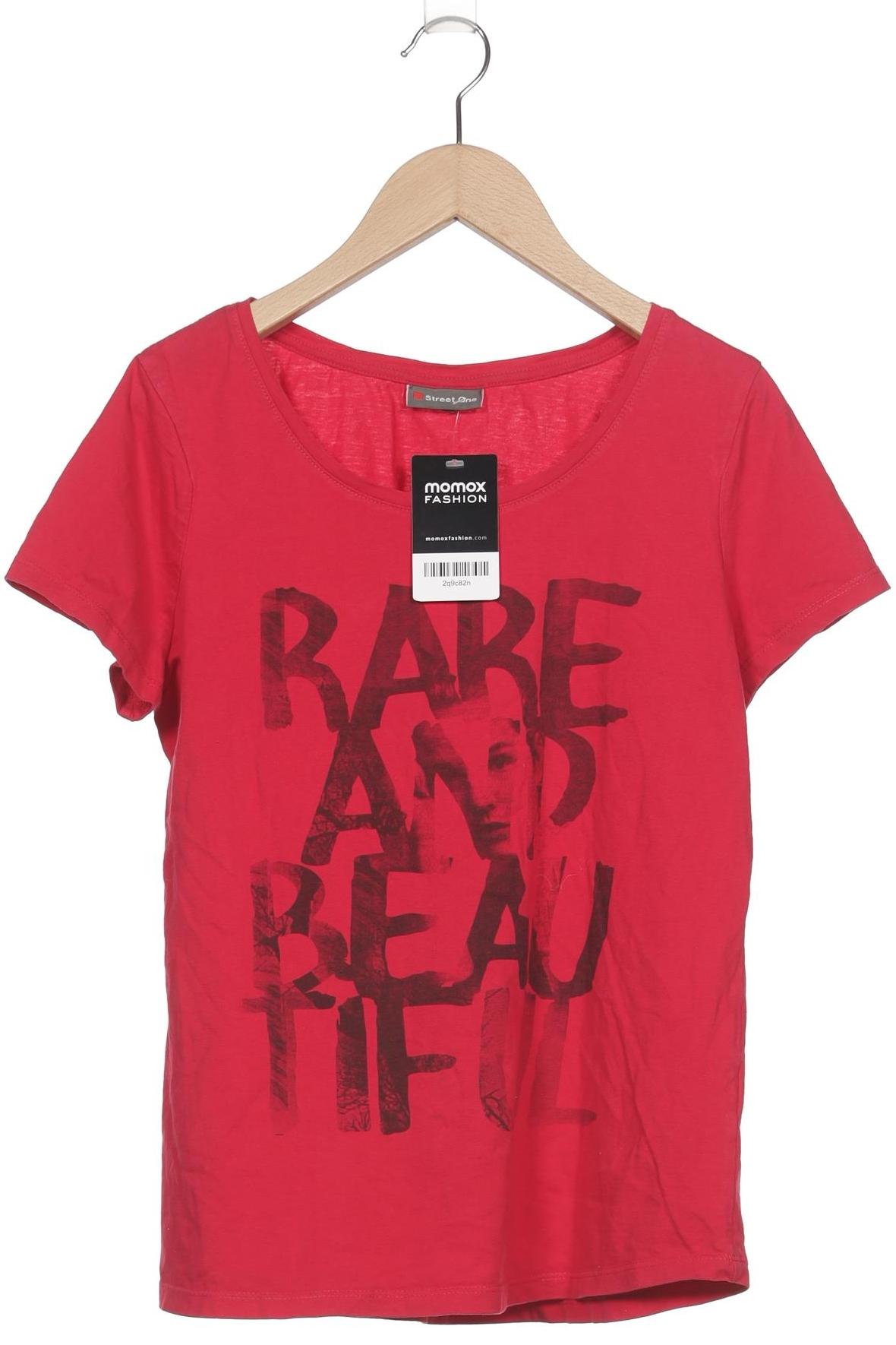 

Street One Damen T-Shirt, rot, Gr. 36