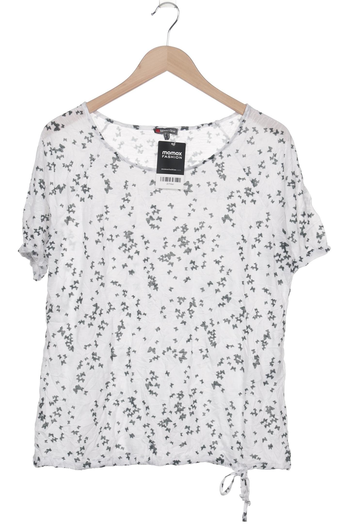 

Street One Damen T-Shirt, weiß, Gr. 38