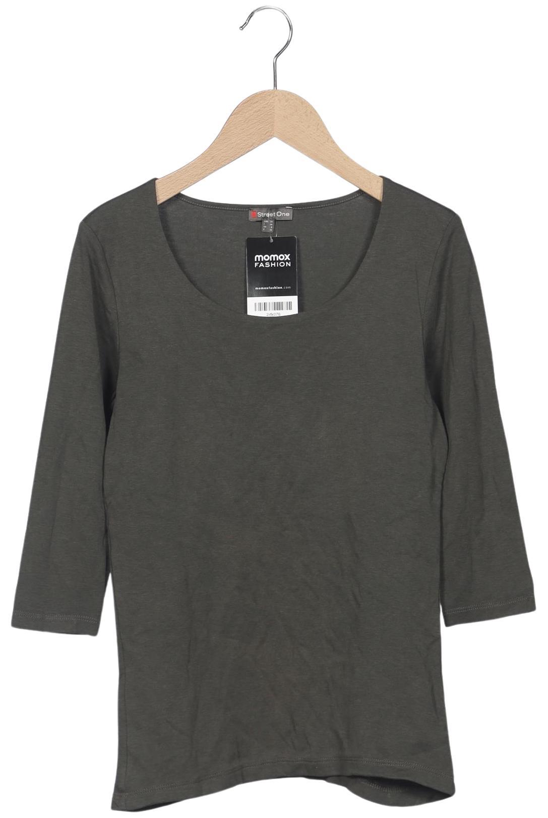 

Street One Damen Langarmshirt, grün, Gr. 34