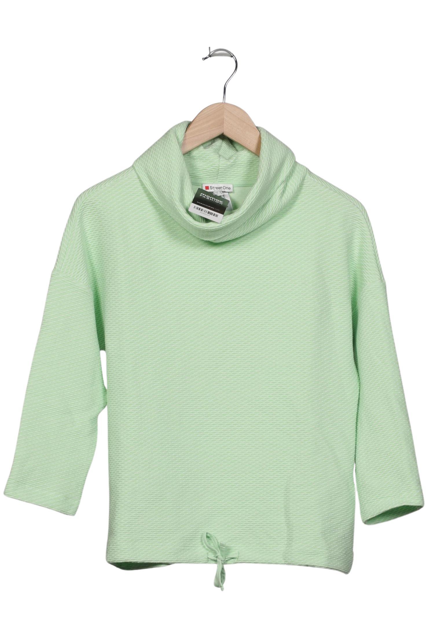 

Street One Damen Sweatshirt, hellgrün, Gr. 34