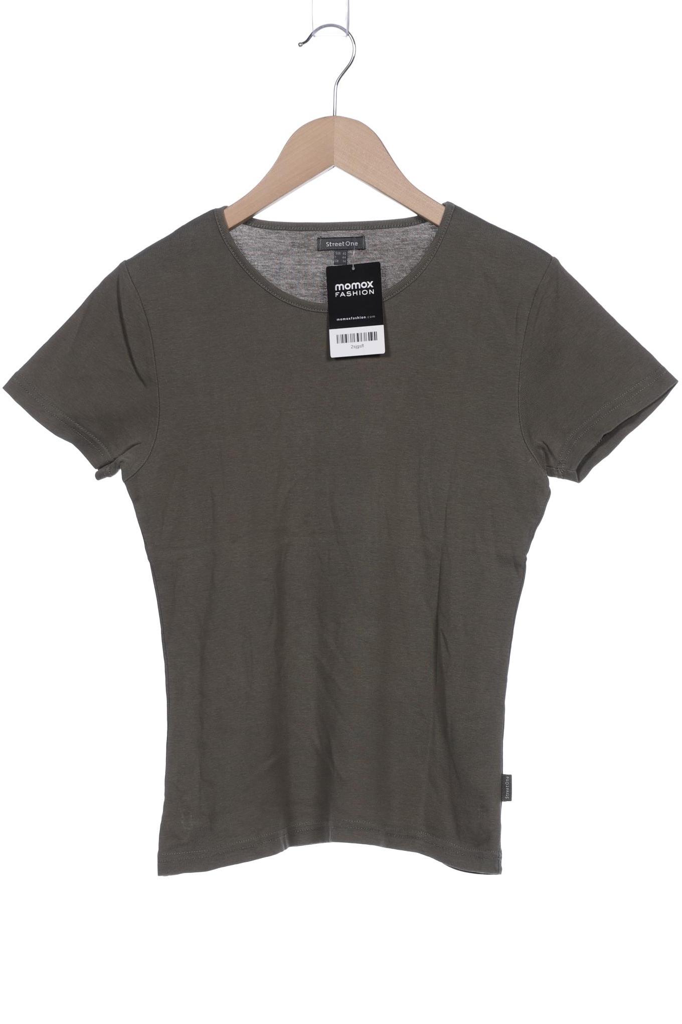 

Street One Damen T-Shirt, grün, Gr. 40