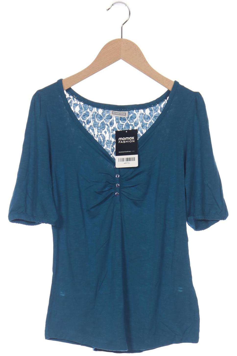 

Street One Damen T-Shirt, blau, Gr. 36