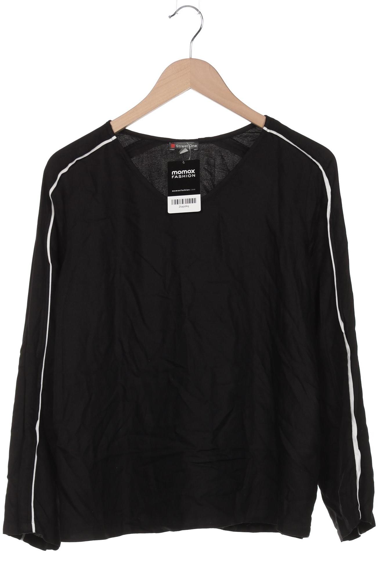 

Street One Damen Langarmshirt, schwarz, Gr. 40