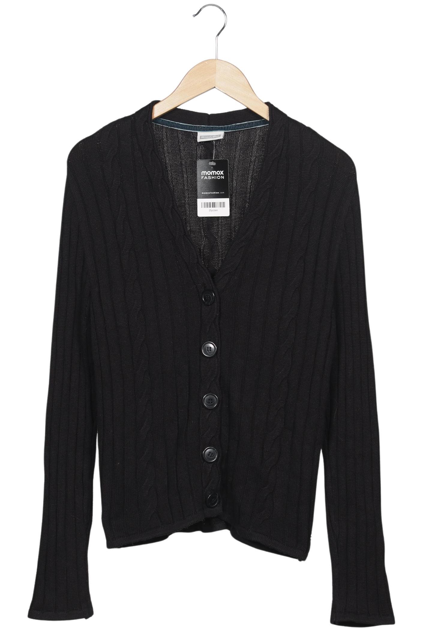 

Street One Damen Strickjacke, schwarz, Gr. 42
