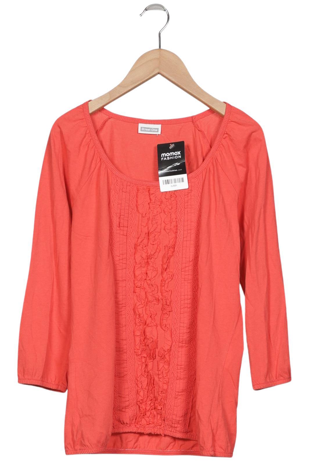 

Street One Damen Langarmshirt, rot, Gr. 38