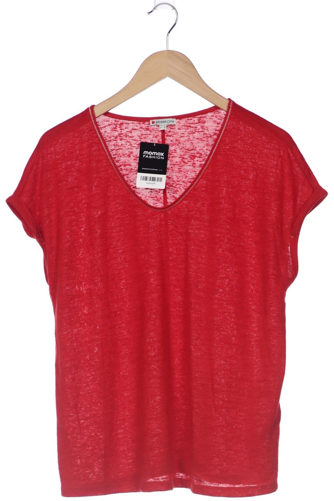 

Street One Damen T-Shirt, rot, Gr. 42