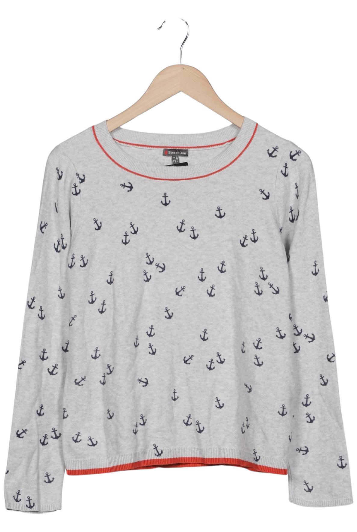 

Street One Damen Pullover, grau, Gr. 36