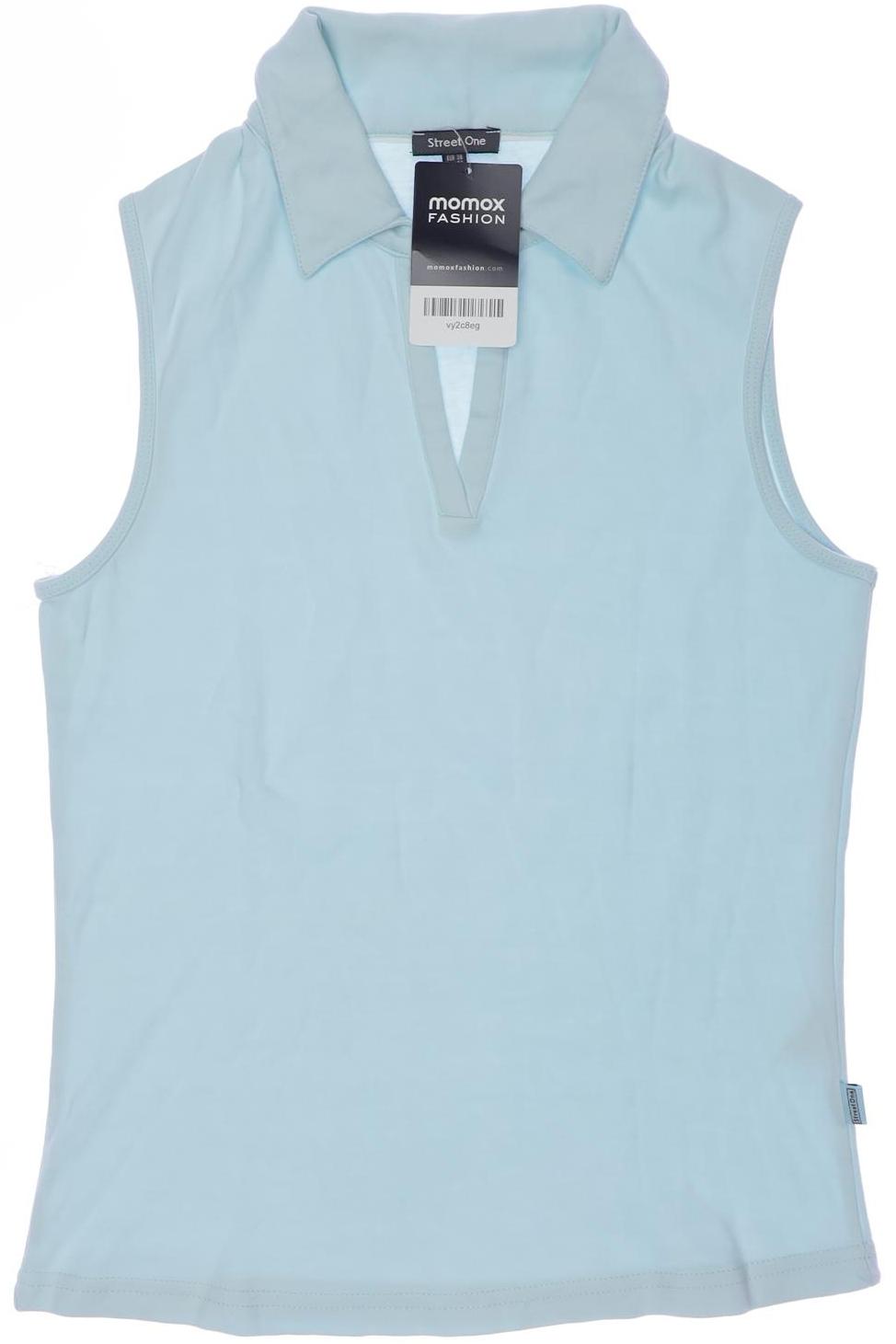 

Street One Damen Poloshirt, hellblau, Gr. 38