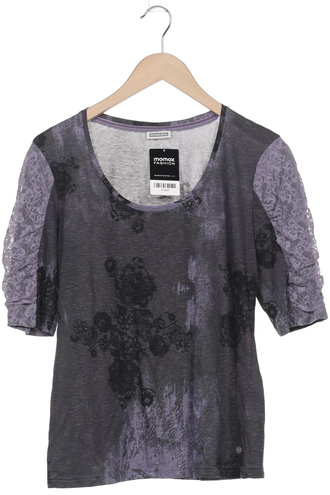 

Street One Damen T-Shirt, flieder, Gr. 40
