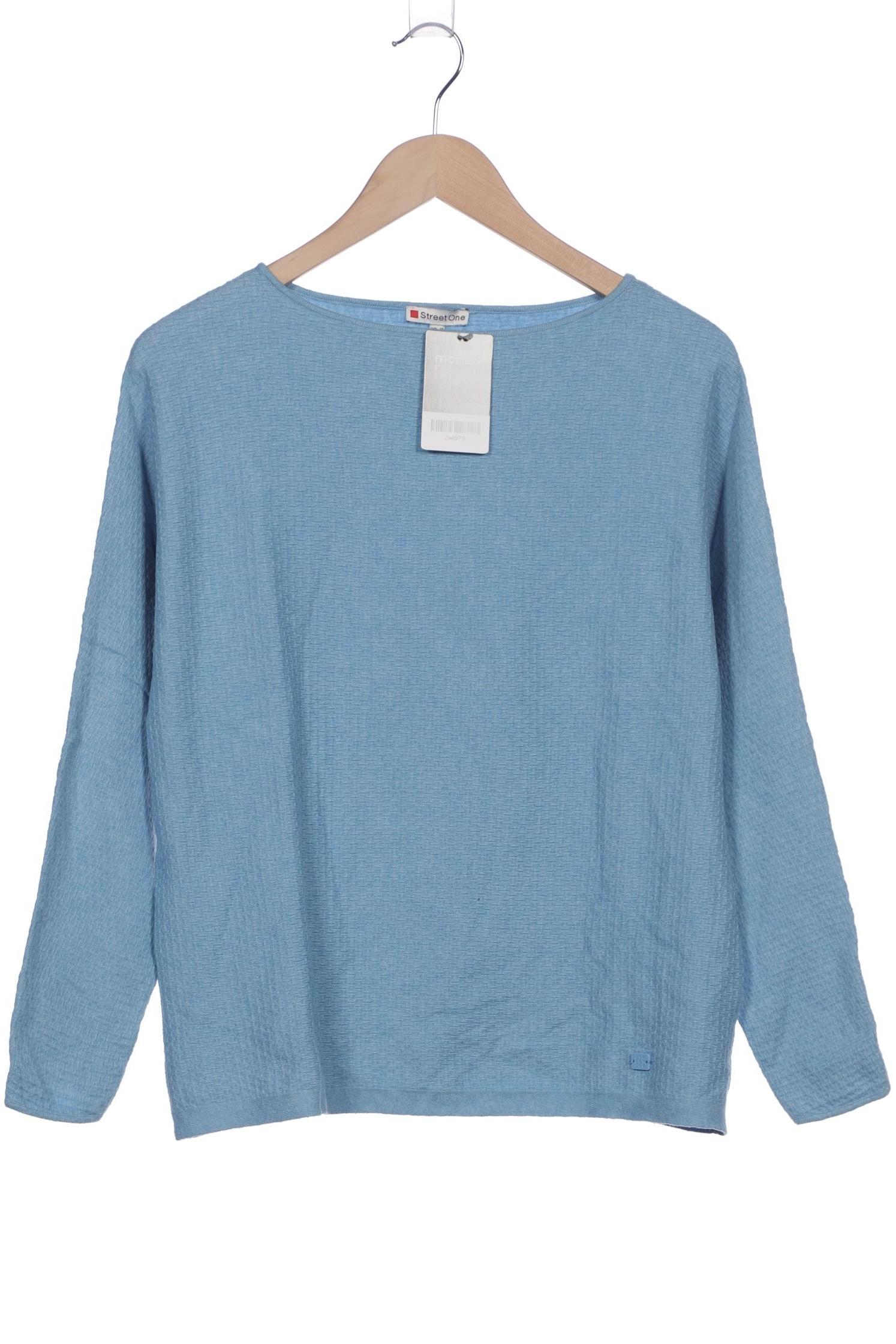 

Street One Damen Pullover, blau, Gr. 38