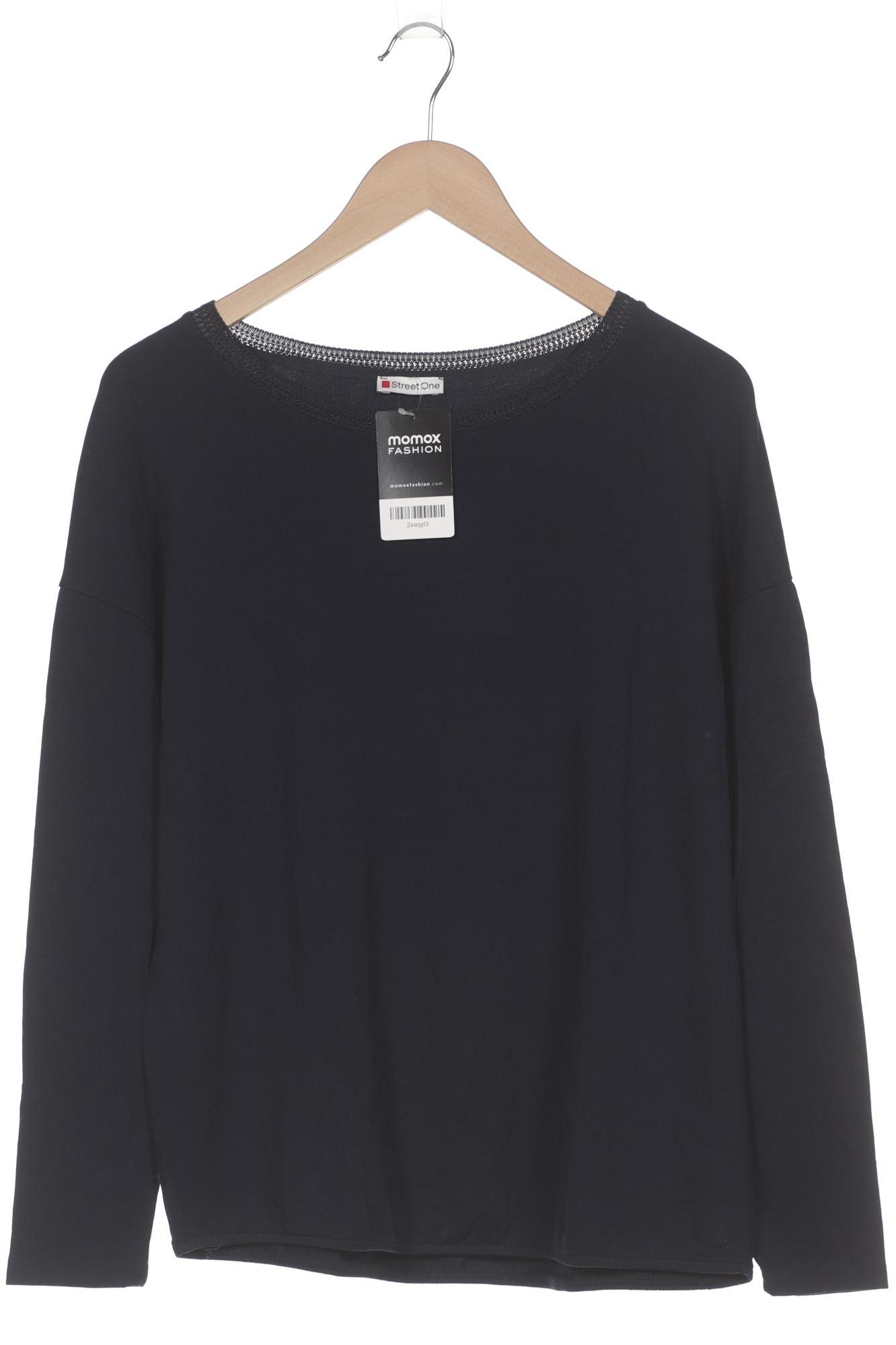 

Street One Damen Langarmshirt, marineblau, Gr. 44