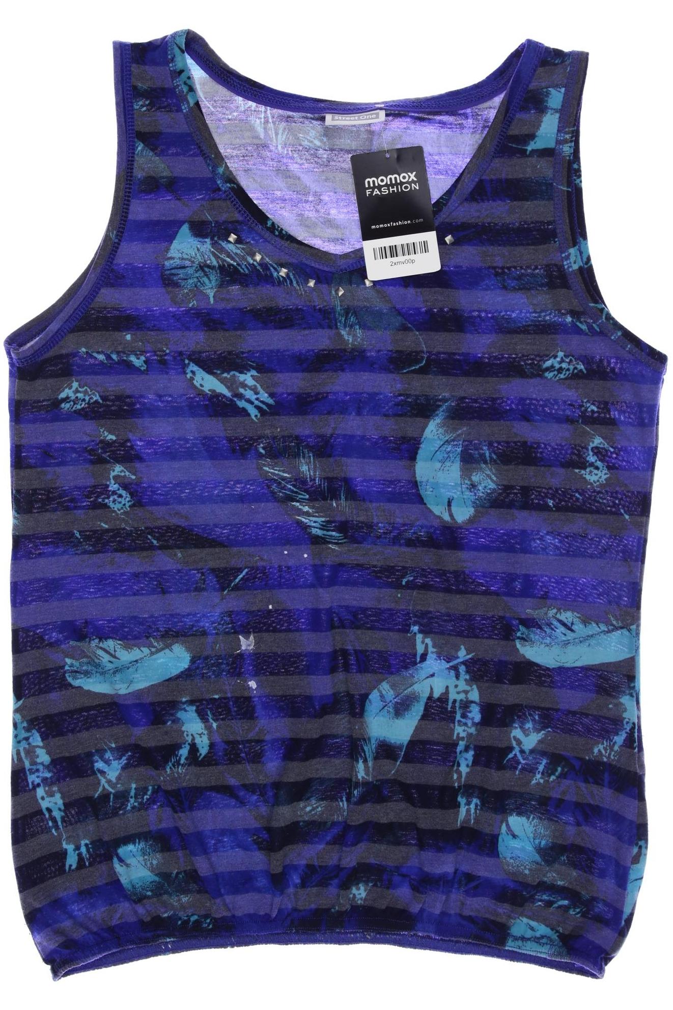 

Street One Damen Top, blau, Gr. 38
