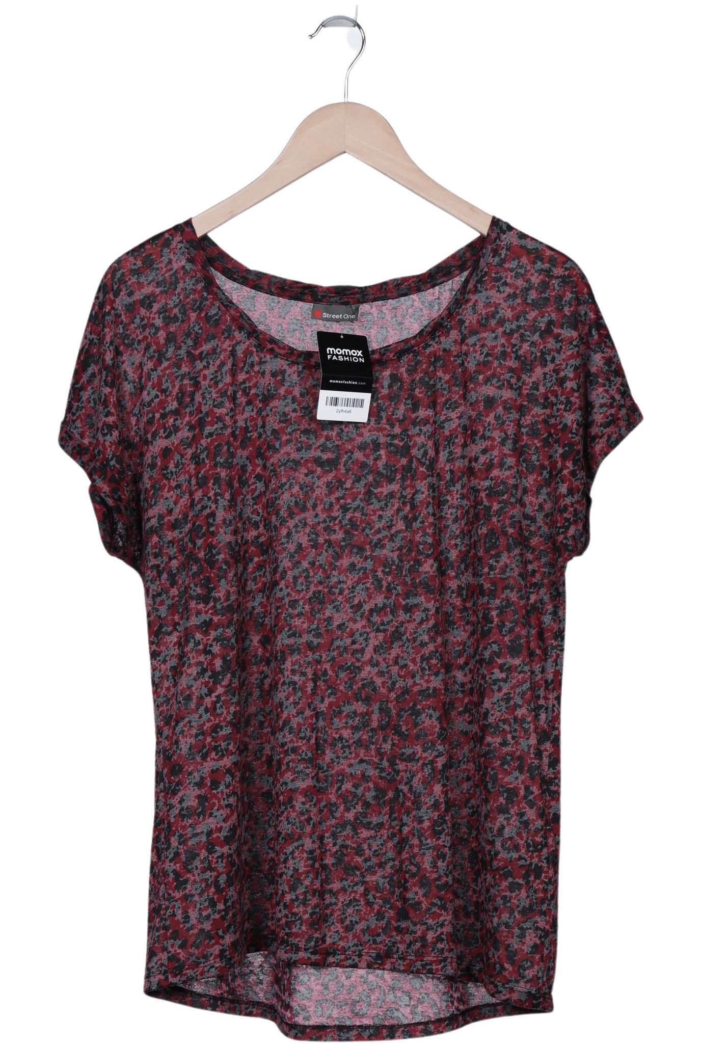 

Street One Damen T-Shirt, bordeaux, Gr. 42