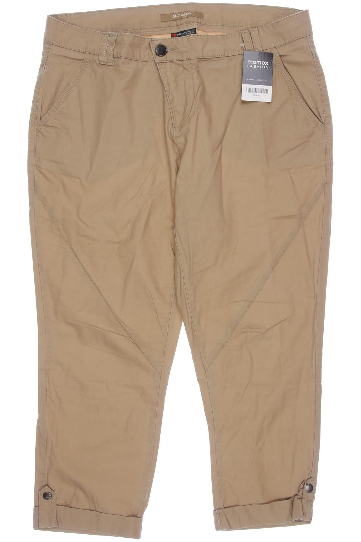 

Street One Damen Stoffhose, beige, Gr. 40