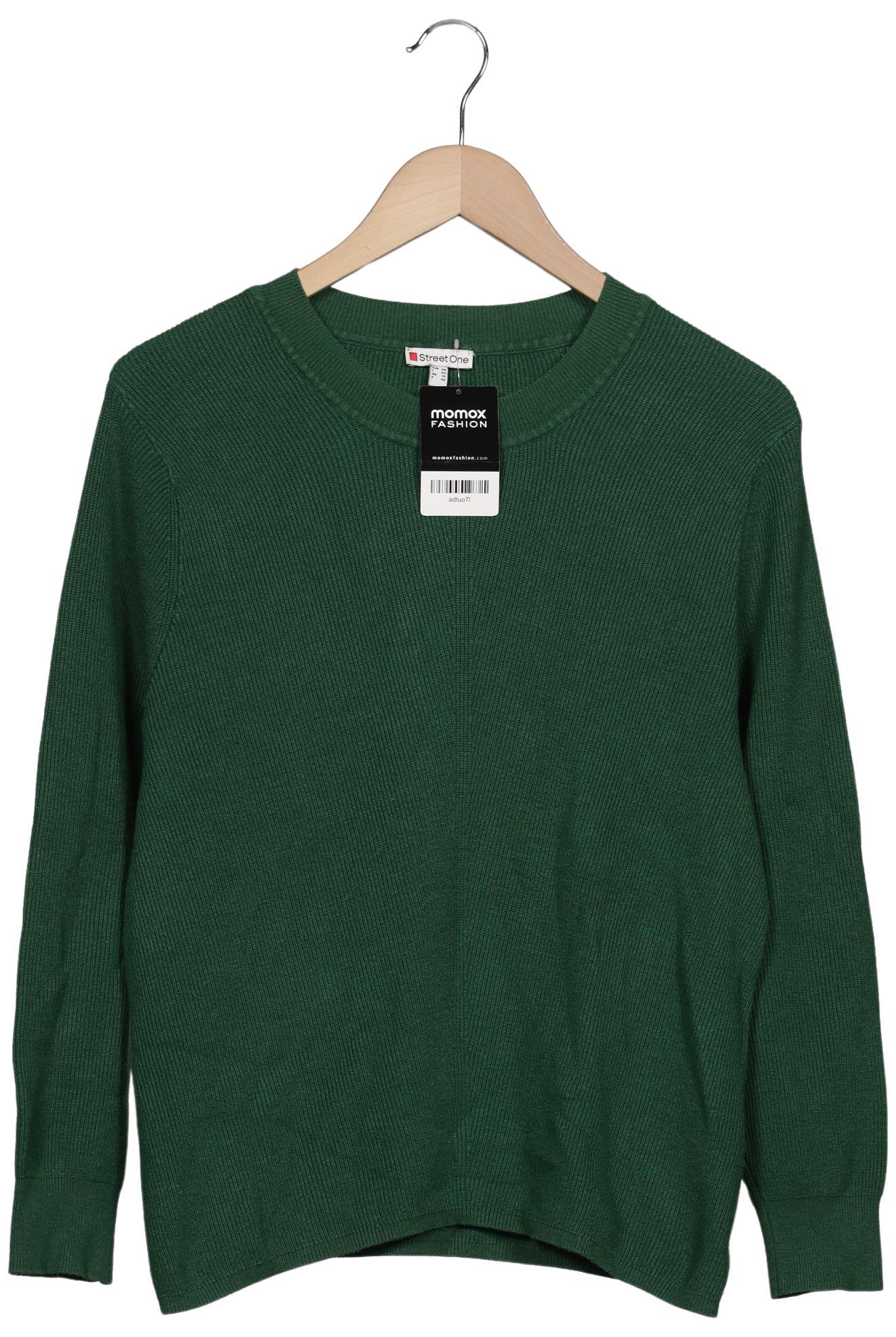 

Street One Damen Pullover, grün, Gr. 40