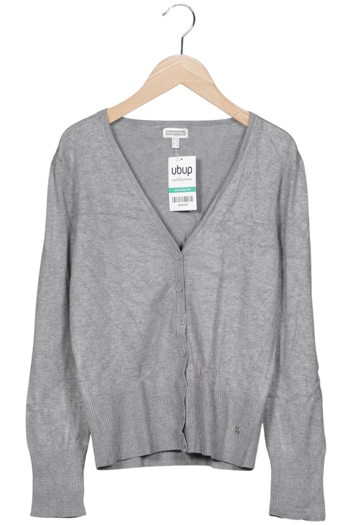 

Street One Damen Strickjacke, grau, Gr. 38