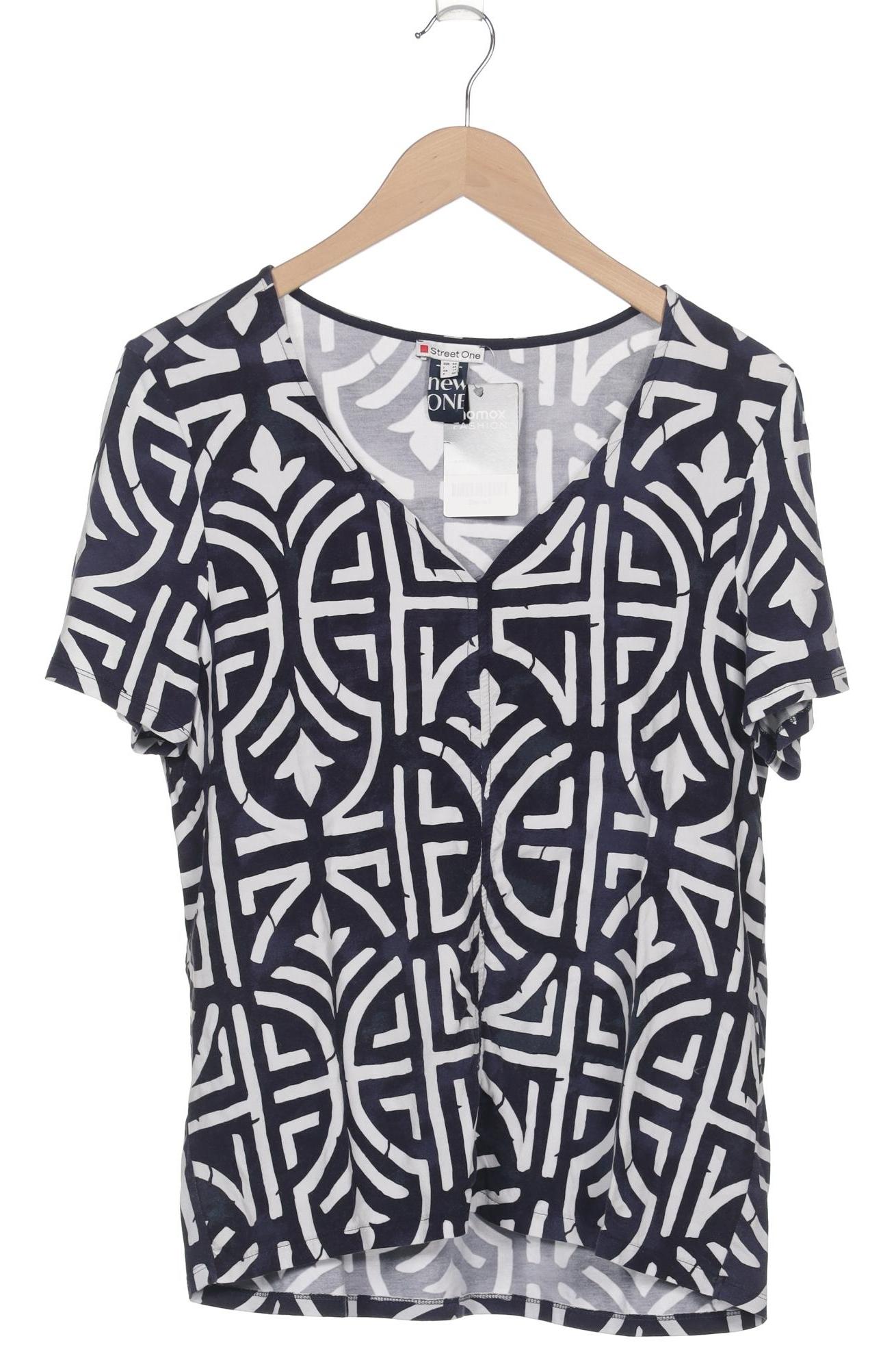

Street One Damen T-Shirt, marineblau, Gr. 40