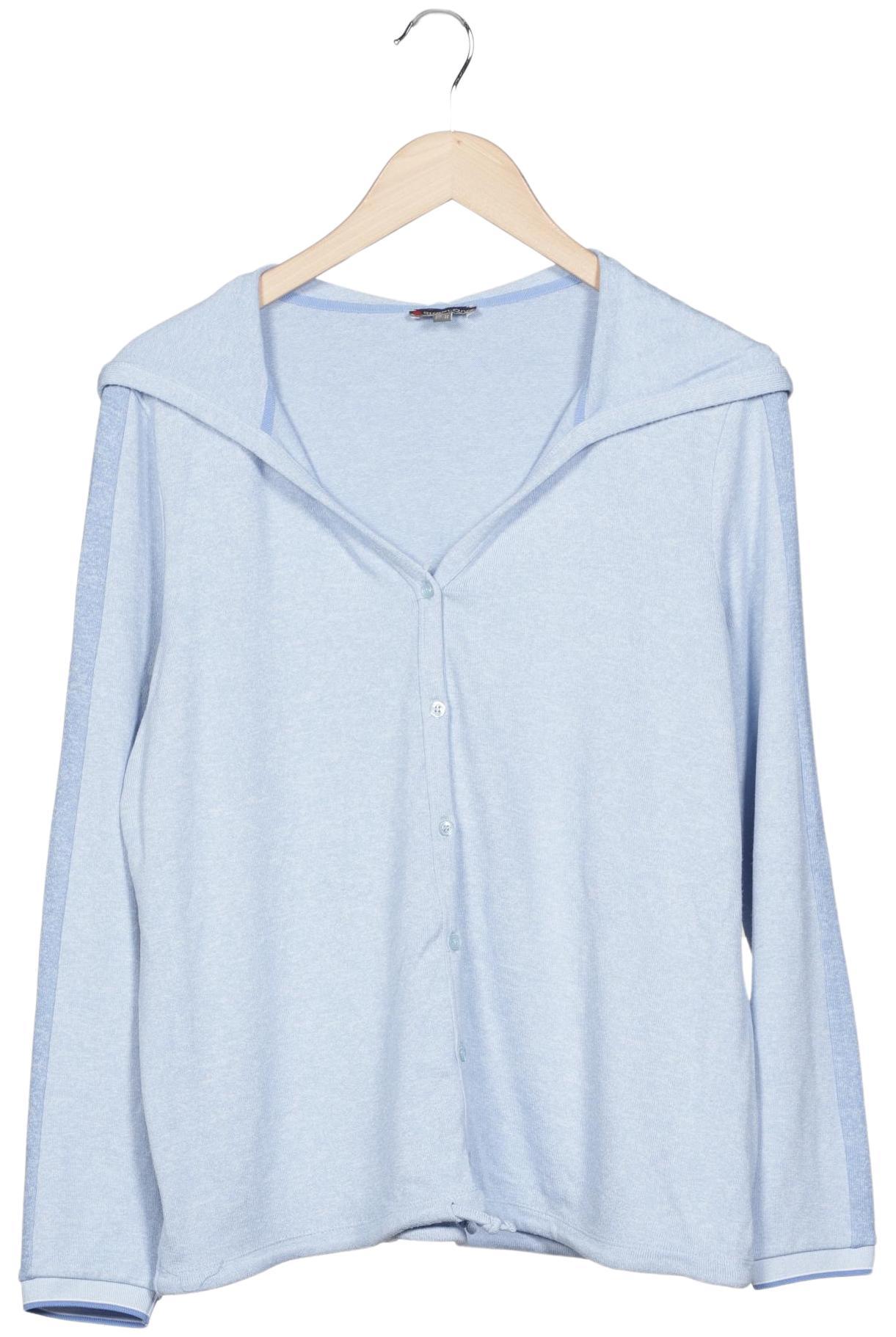 

Street One Damen Kapuzenpullover, hellblau, Gr. 42