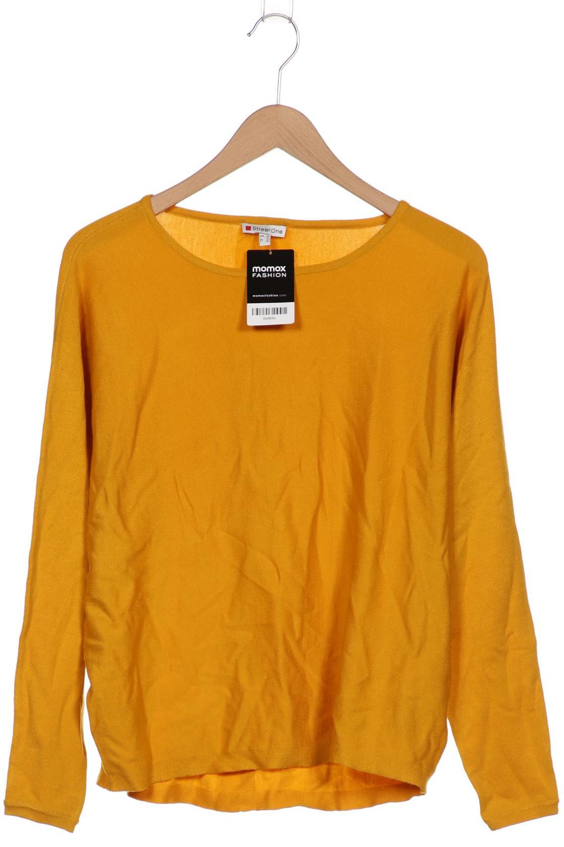 

Street One Damen Pullover, gelb, Gr. 38