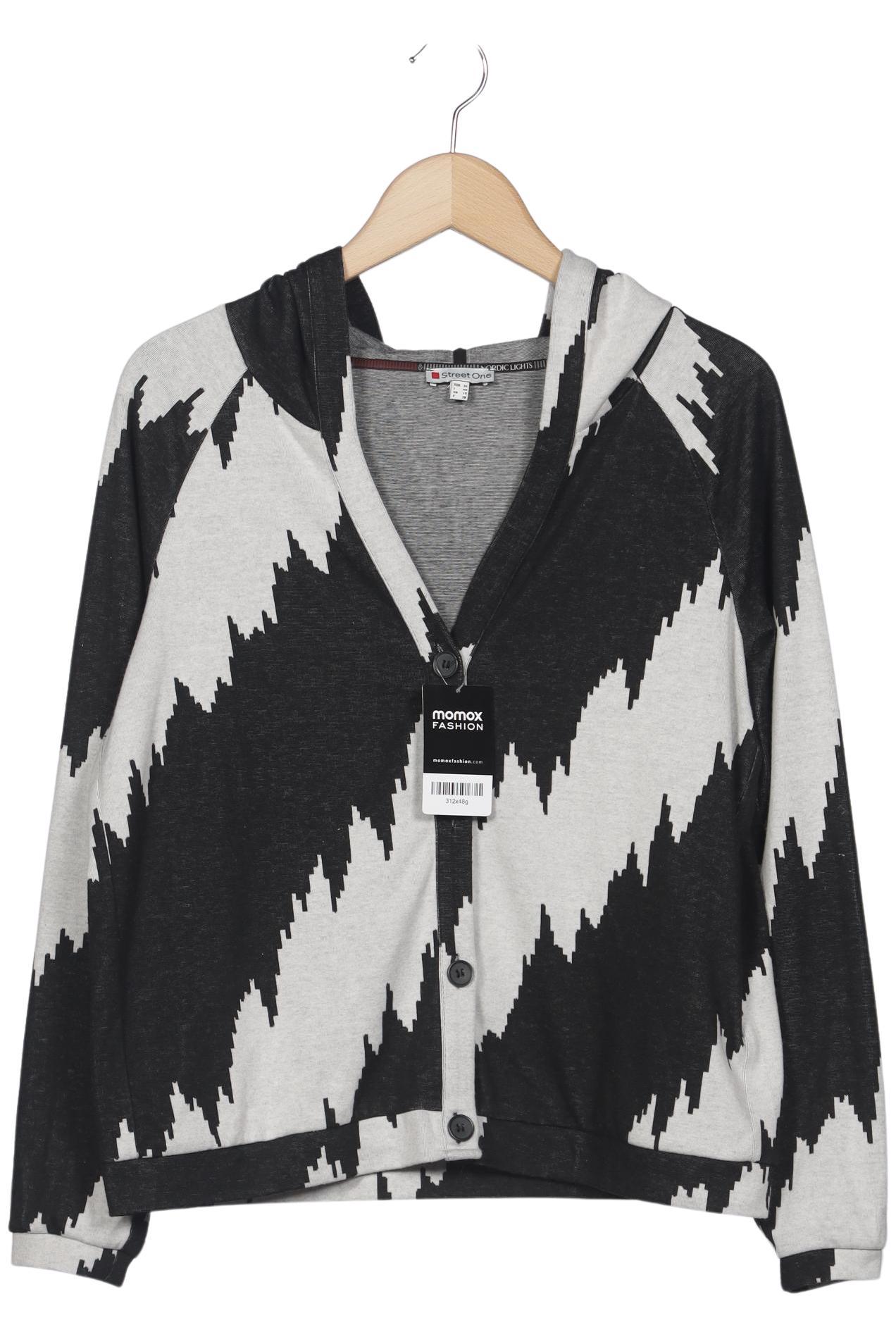 

Street One Damen Strickjacke, grau, Gr. 36