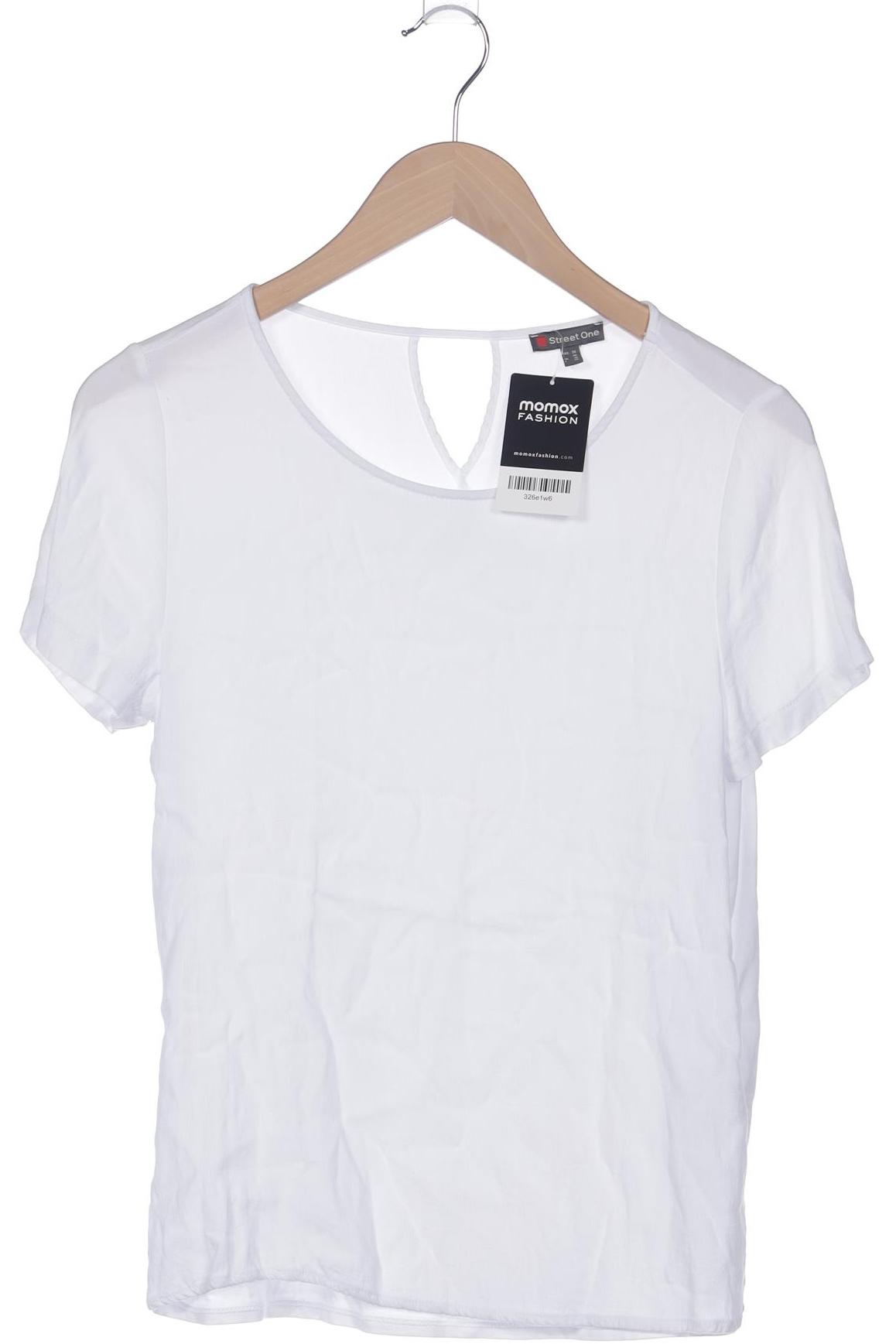 

Street One Damen T-Shirt, weiß, Gr. 36