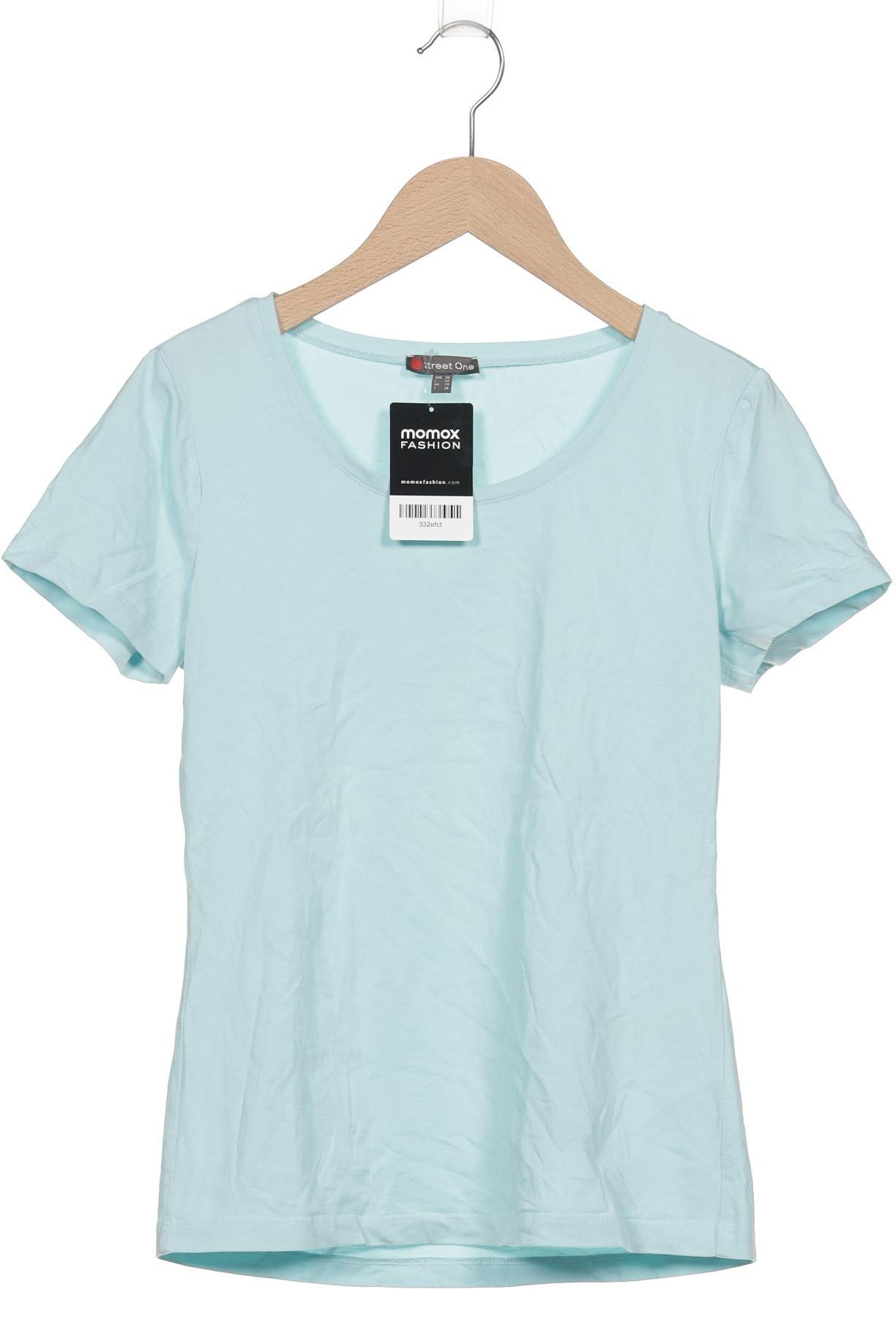 

Street One Damen T-Shirt, hellblau, Gr. 36