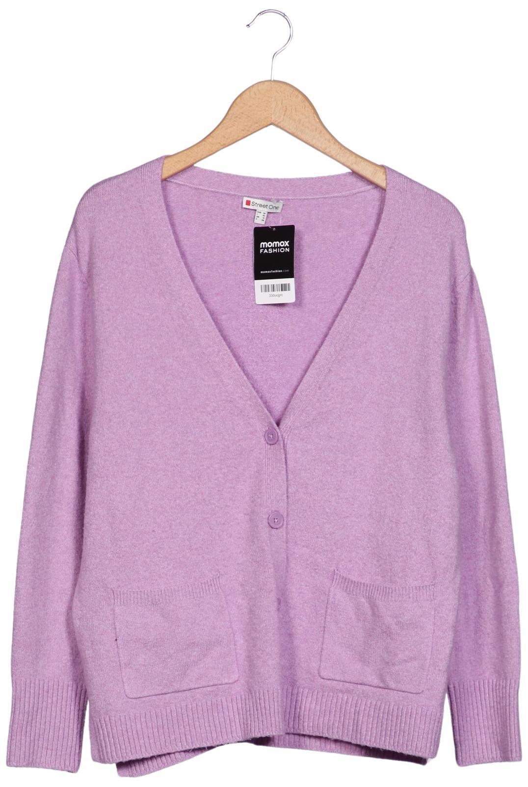 

Street One Damen Strickjacke, flieder, Gr. 38