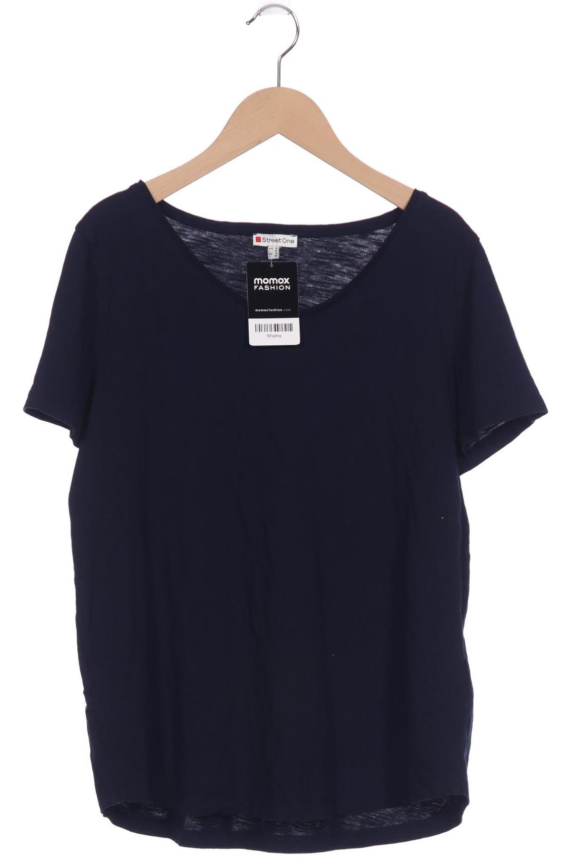 

Street One Damen T-Shirt, marineblau, Gr. 42
