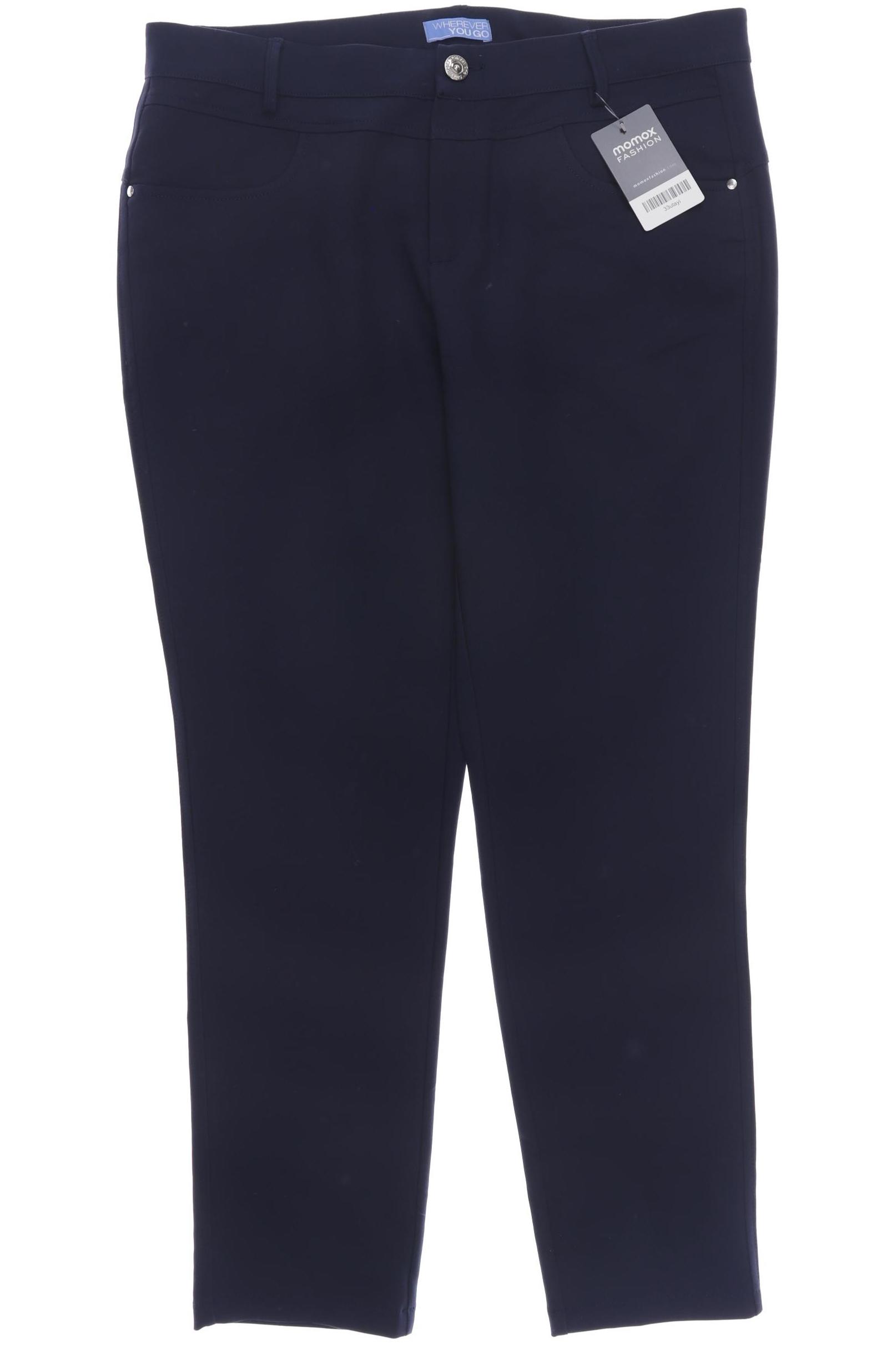 

Street One Damen Stoffhose, marineblau, Gr. 42