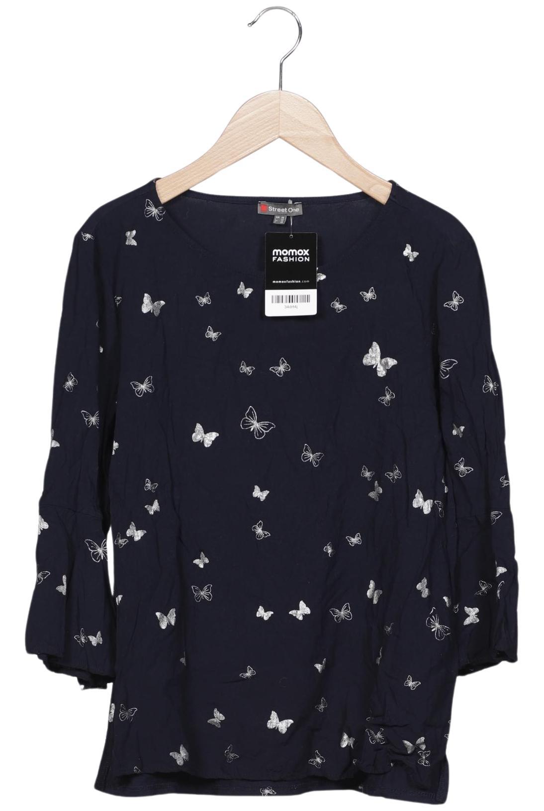 

Street One Damen Bluse, marineblau, Gr. 38