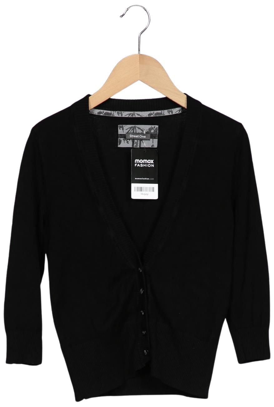 

Street One Damen Strickjacke, schwarz, Gr. 36