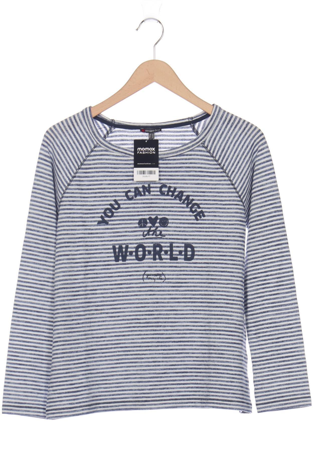 

Street One Damen Pullover, blau, Gr. 38