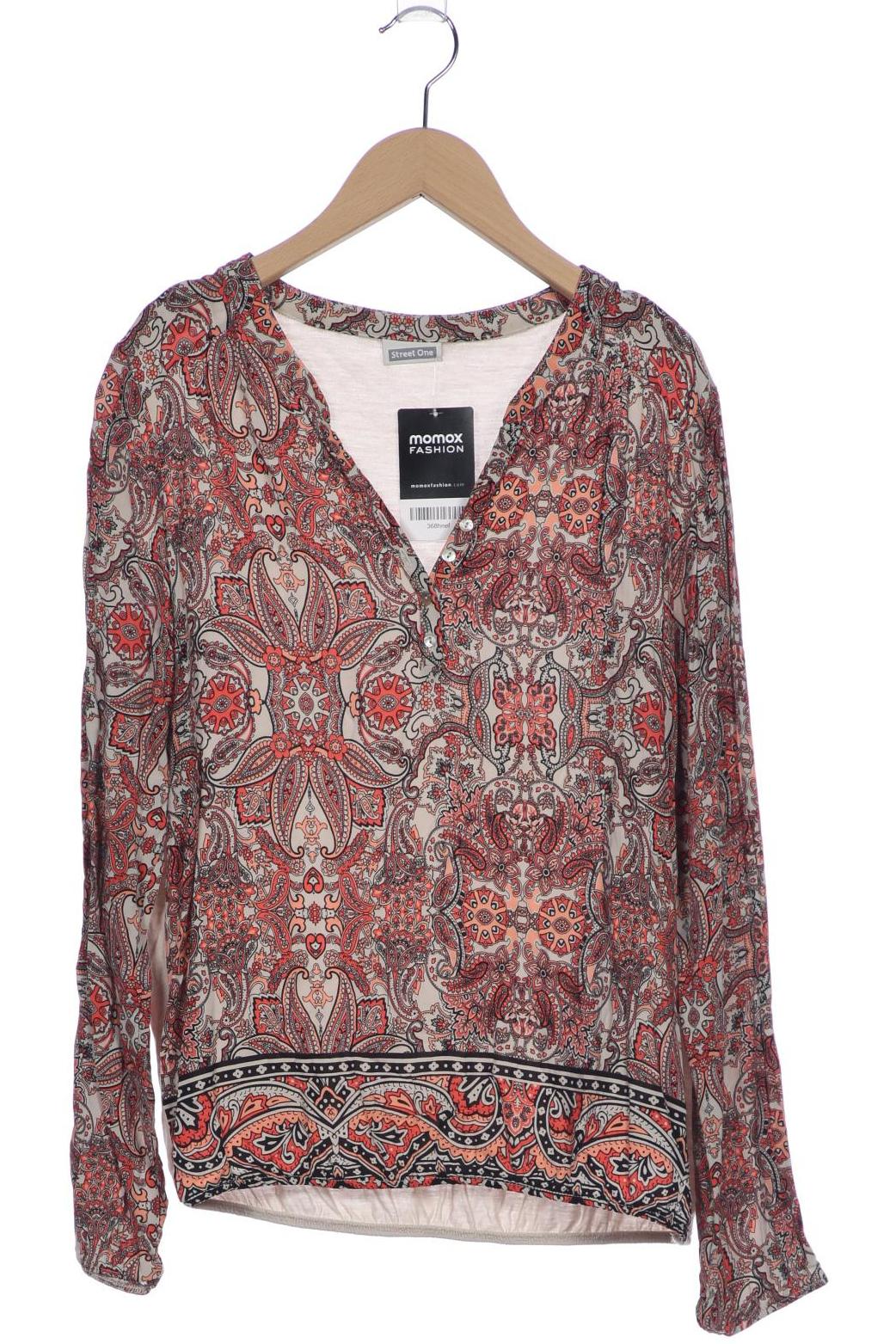 

Street One Damen Langarmshirt, mehrfarbig, Gr. 38