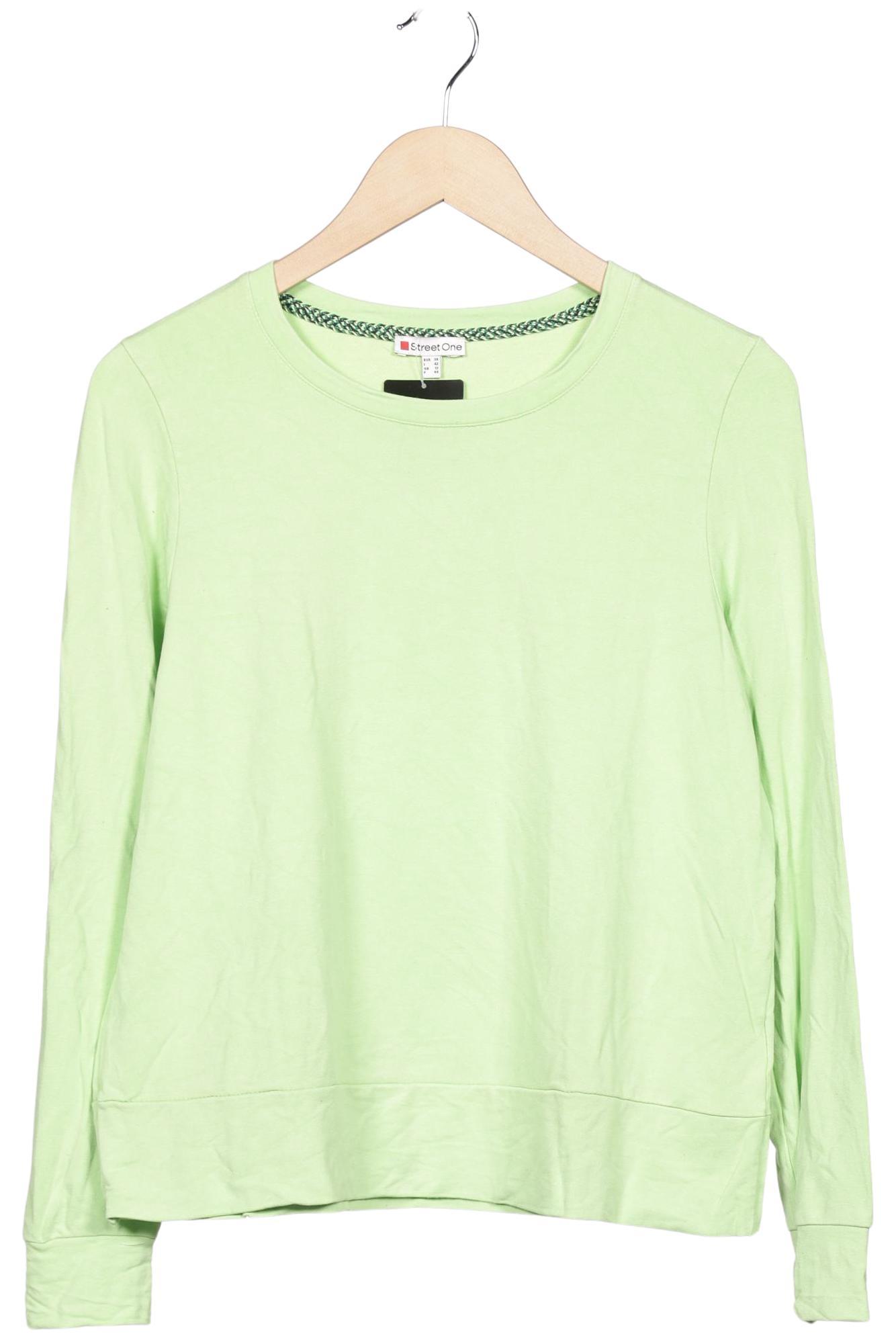 

Street One Damen Sweatshirt, hellgrün, Gr. 38