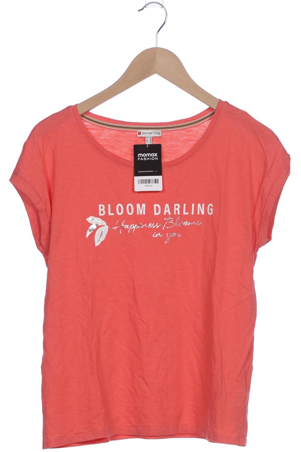 

Street One Damen T-Shirt, rot, Gr. 38