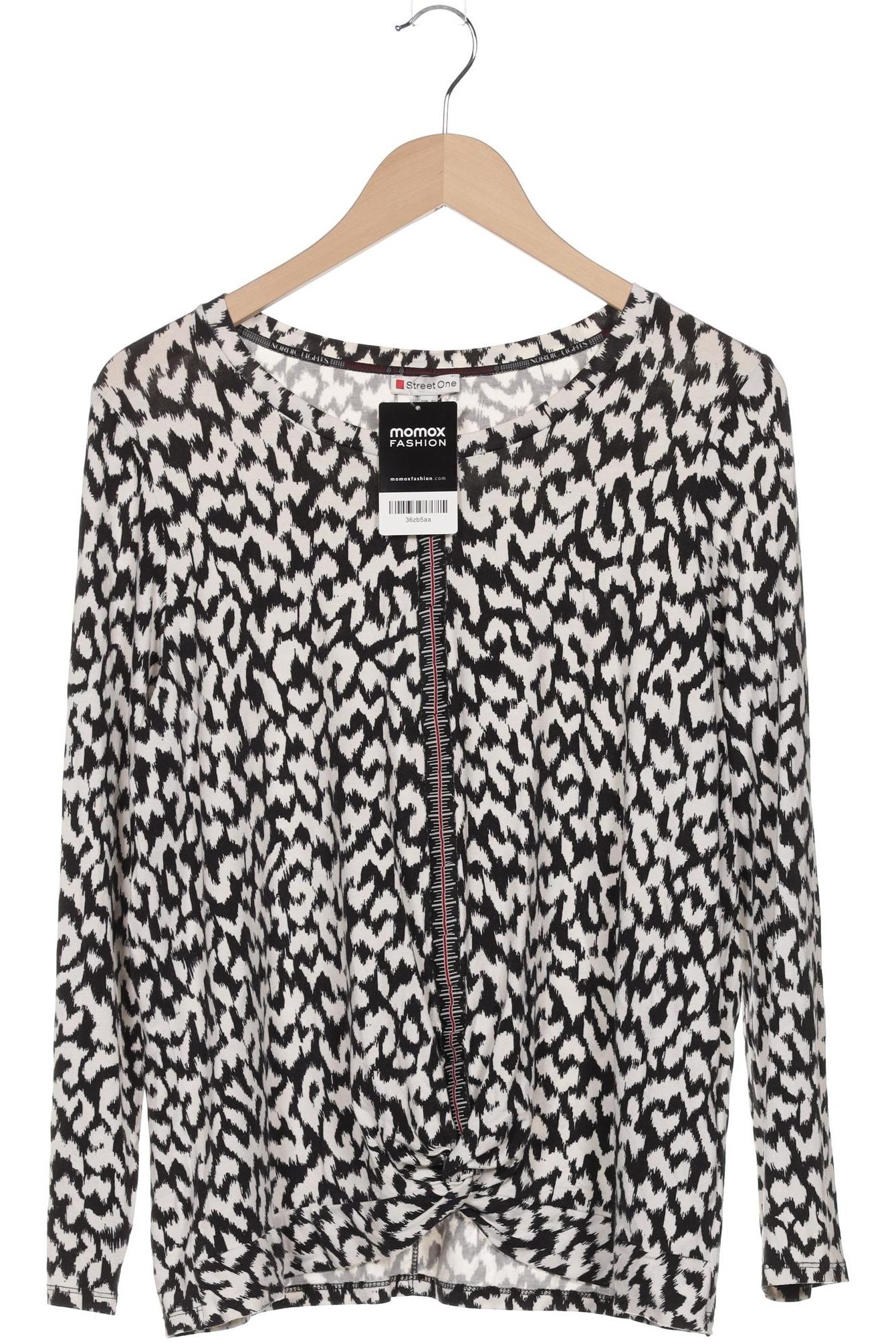 

Street One Damen Langarmshirt, schwarz, Gr. 42