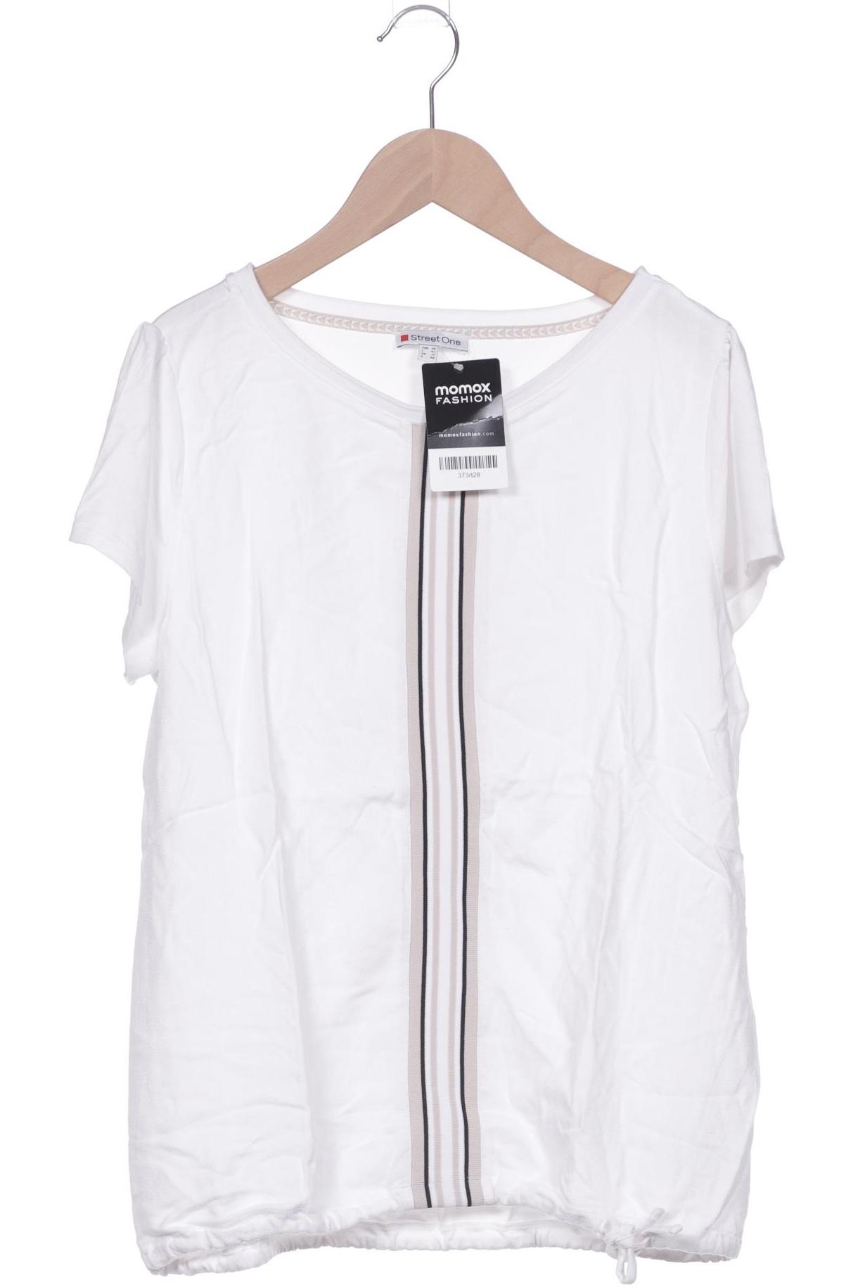 

Street One Damen T-Shirt, weiß, Gr. 38