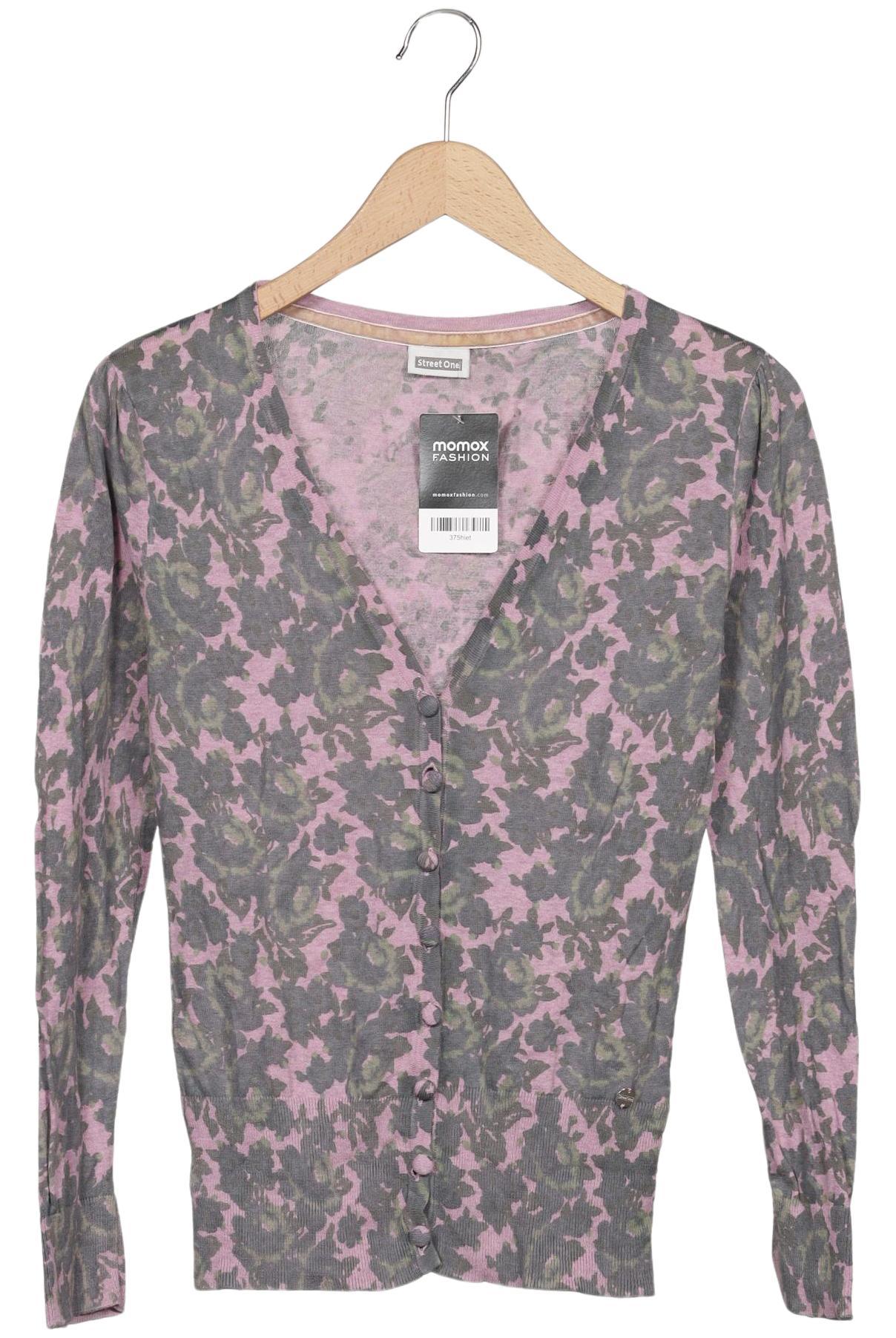 

Street One Damen Strickjacke, mehrfarbig, Gr. 38