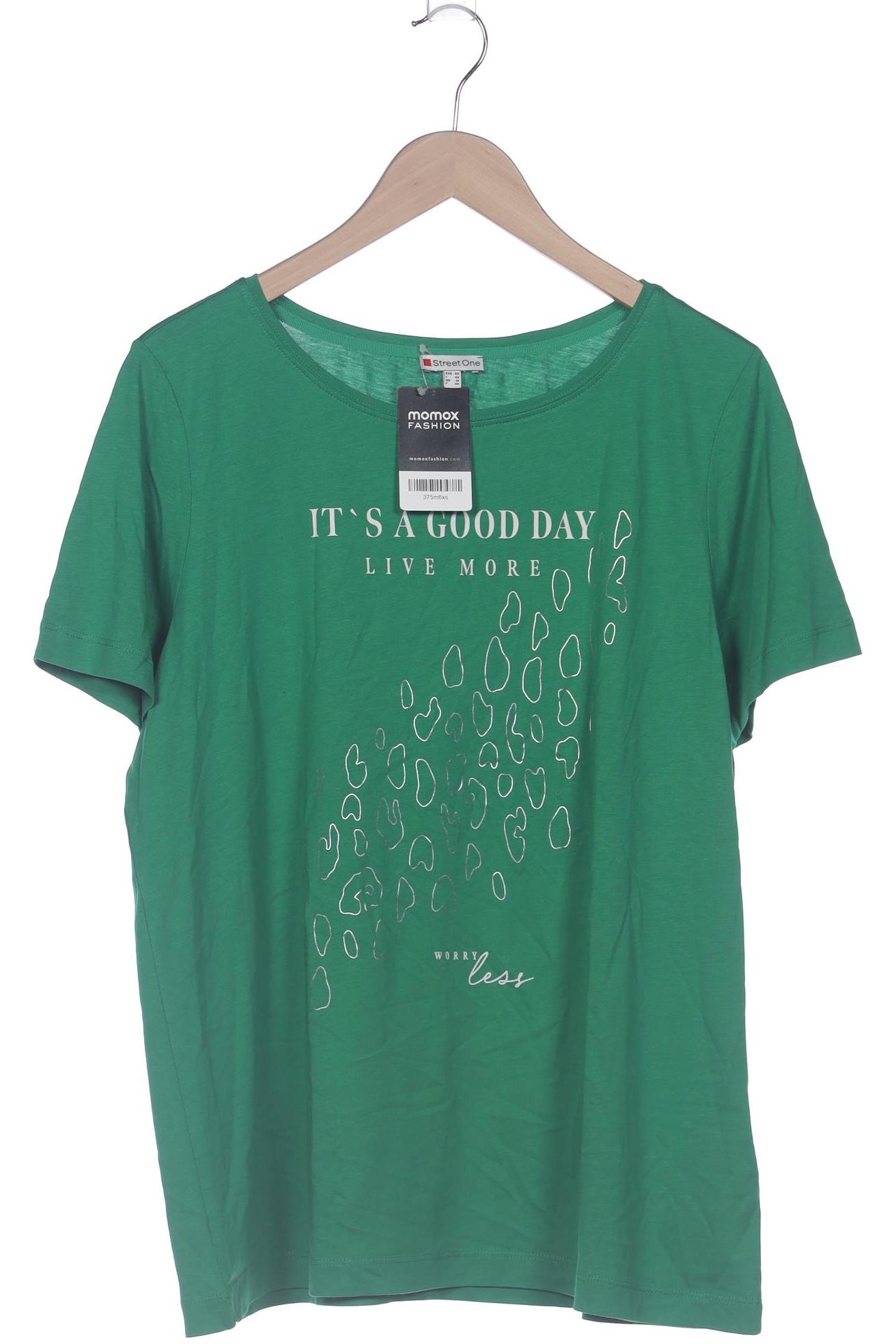 

Street One Damen T-Shirt, grün, Gr. 44