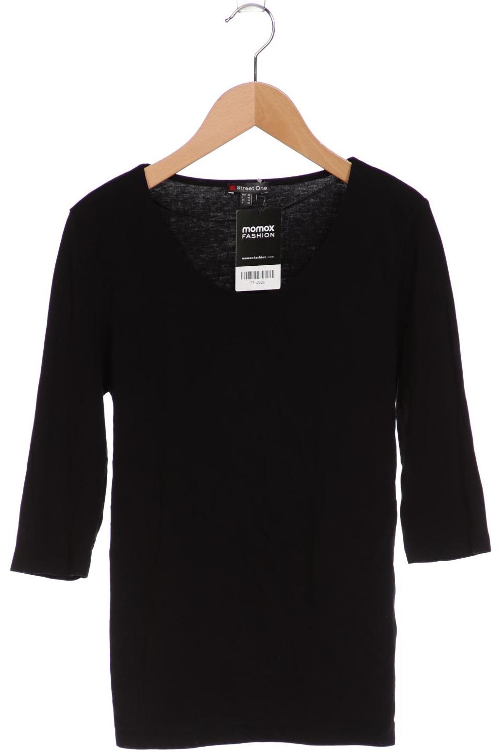 

Street One Damen T-Shirt, schwarz, Gr. 36