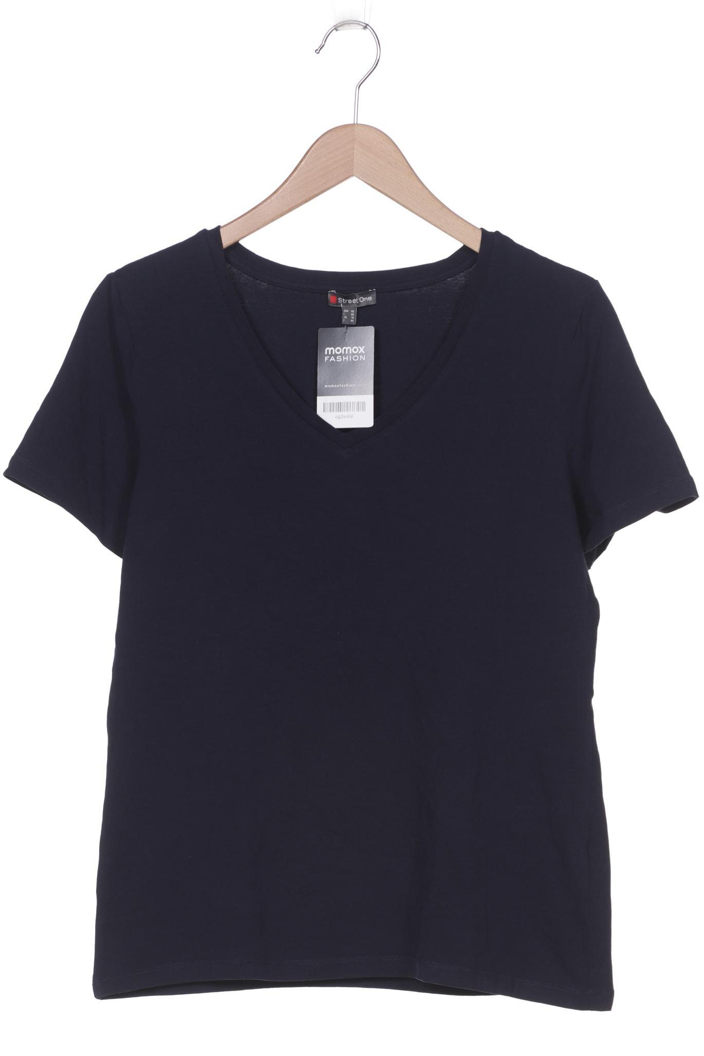 

Street One Damen T-Shirt, marineblau, Gr. 42