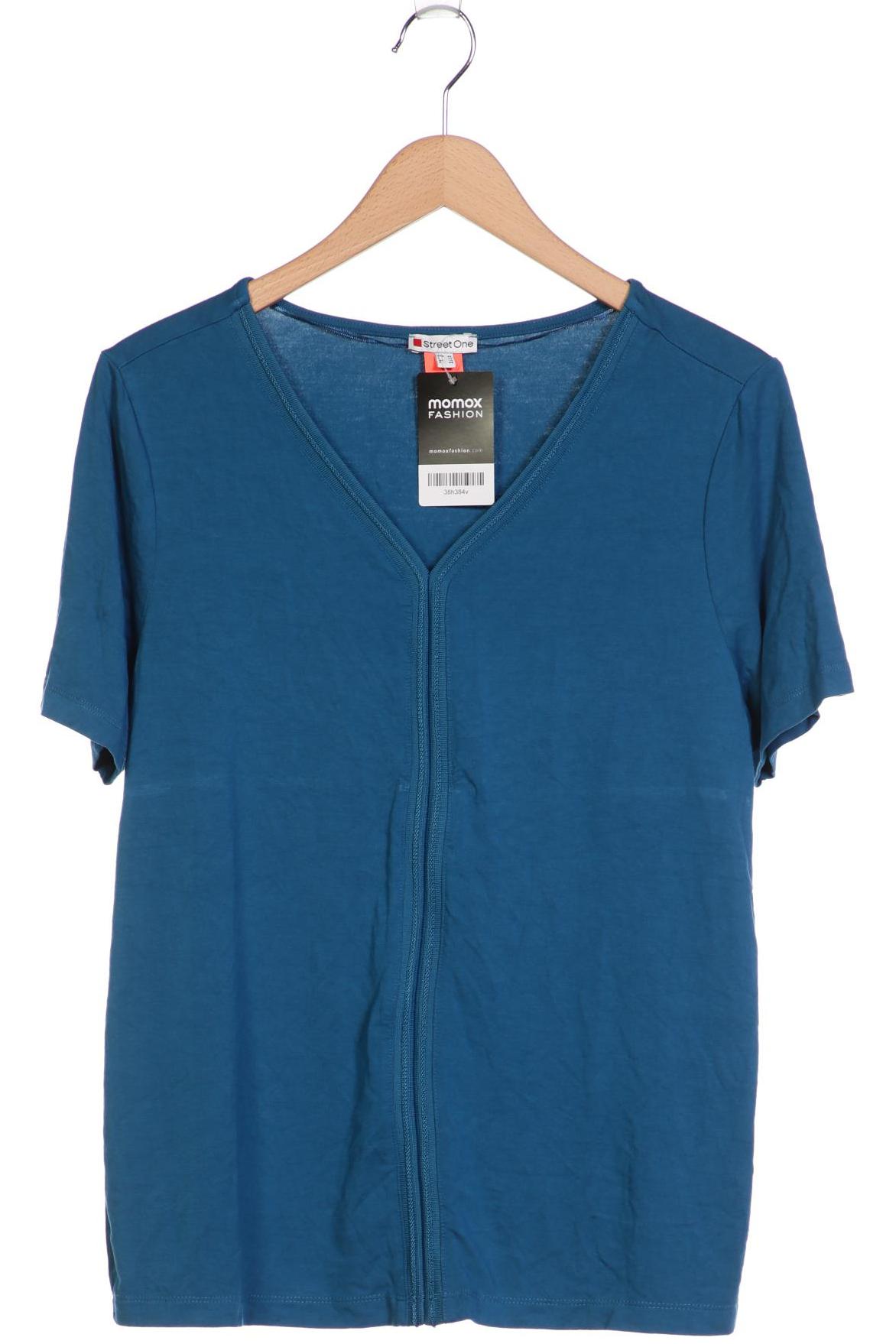 

Street One Damen T-Shirt, blau, Gr. 42