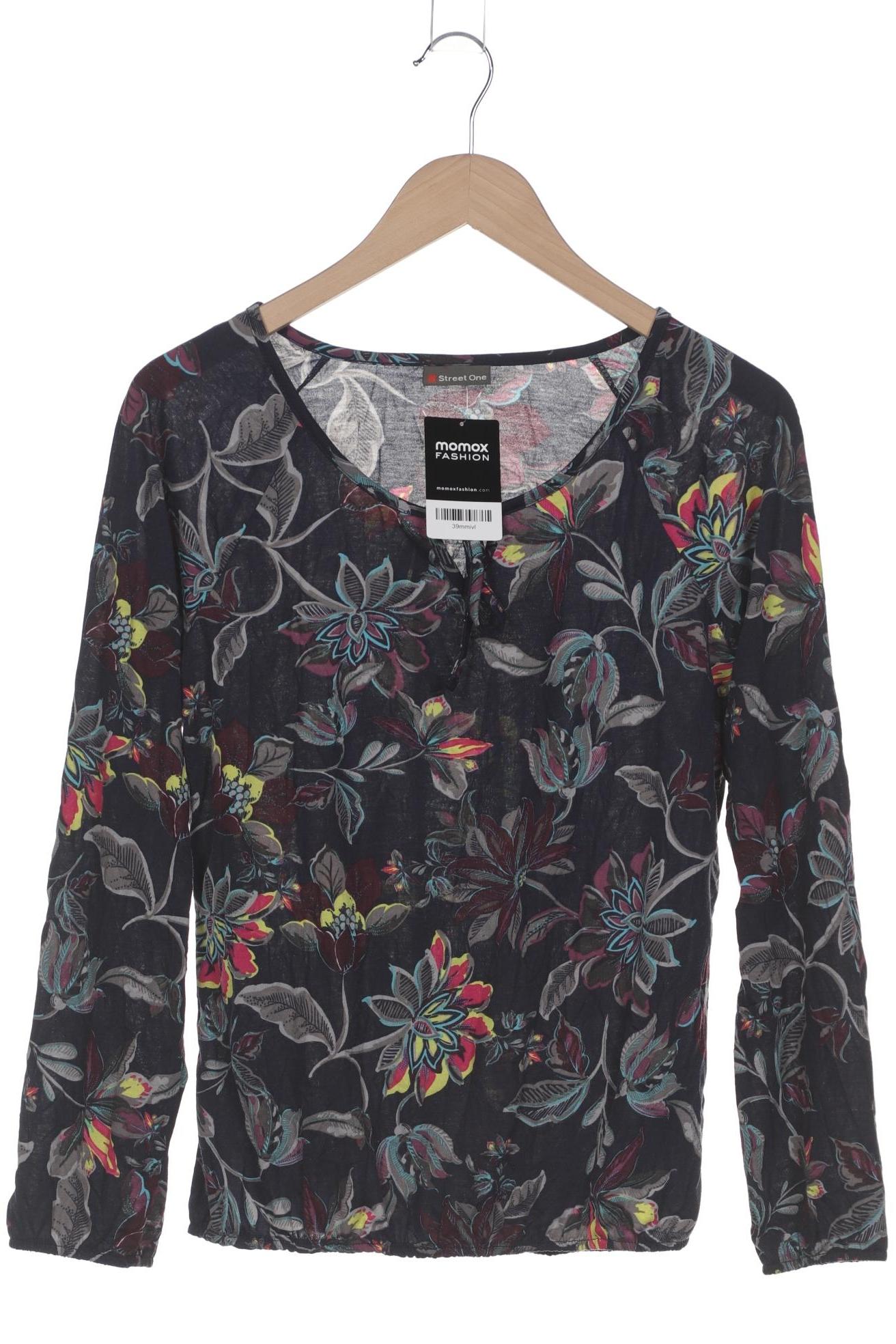 

Street One Damen Langarmshirt, marineblau, Gr. 38