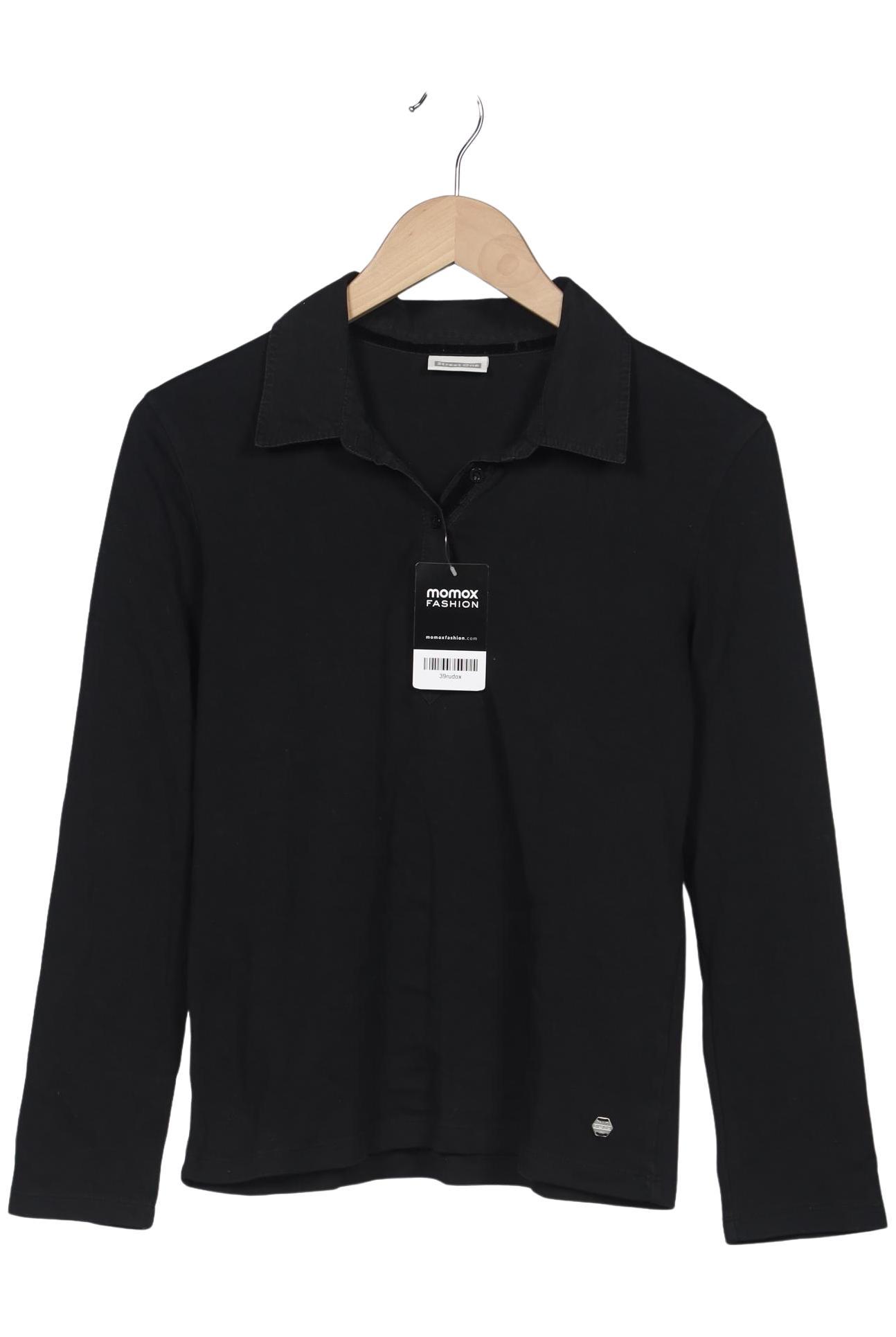 

Street One Damen Poloshirt, schwarz, Gr. 42