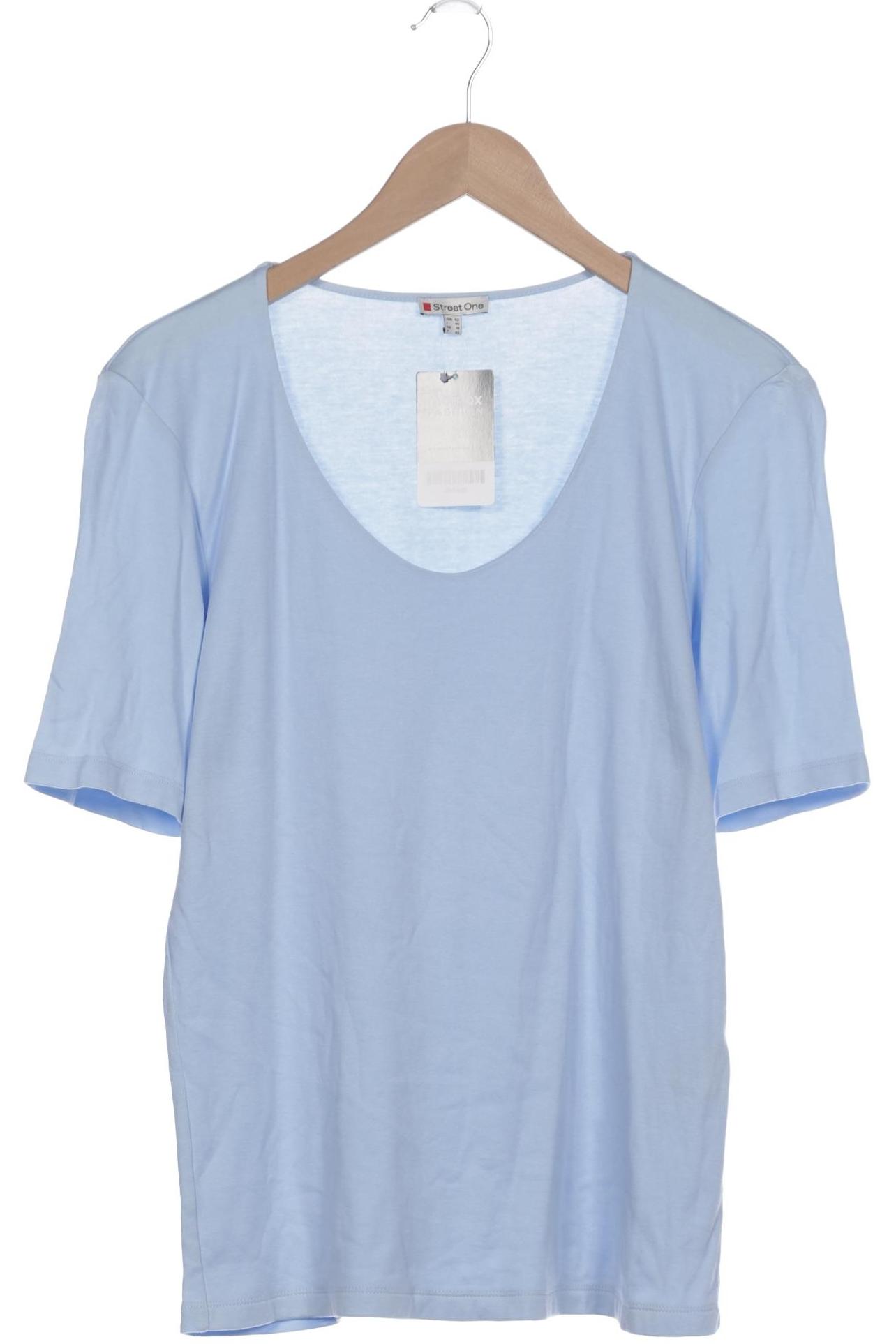 

Street One Damen T-Shirt, blau, Gr. 42