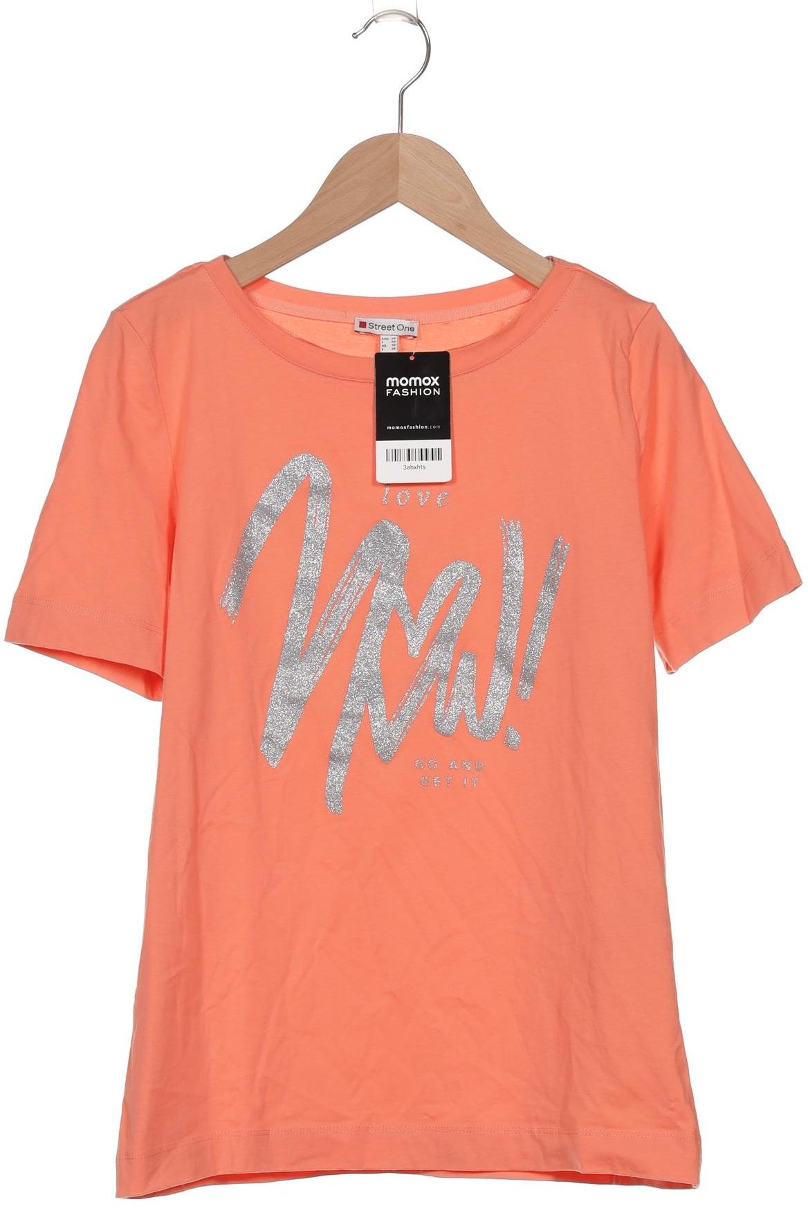 

Street One Damen T-Shirt, orange, Gr. 36