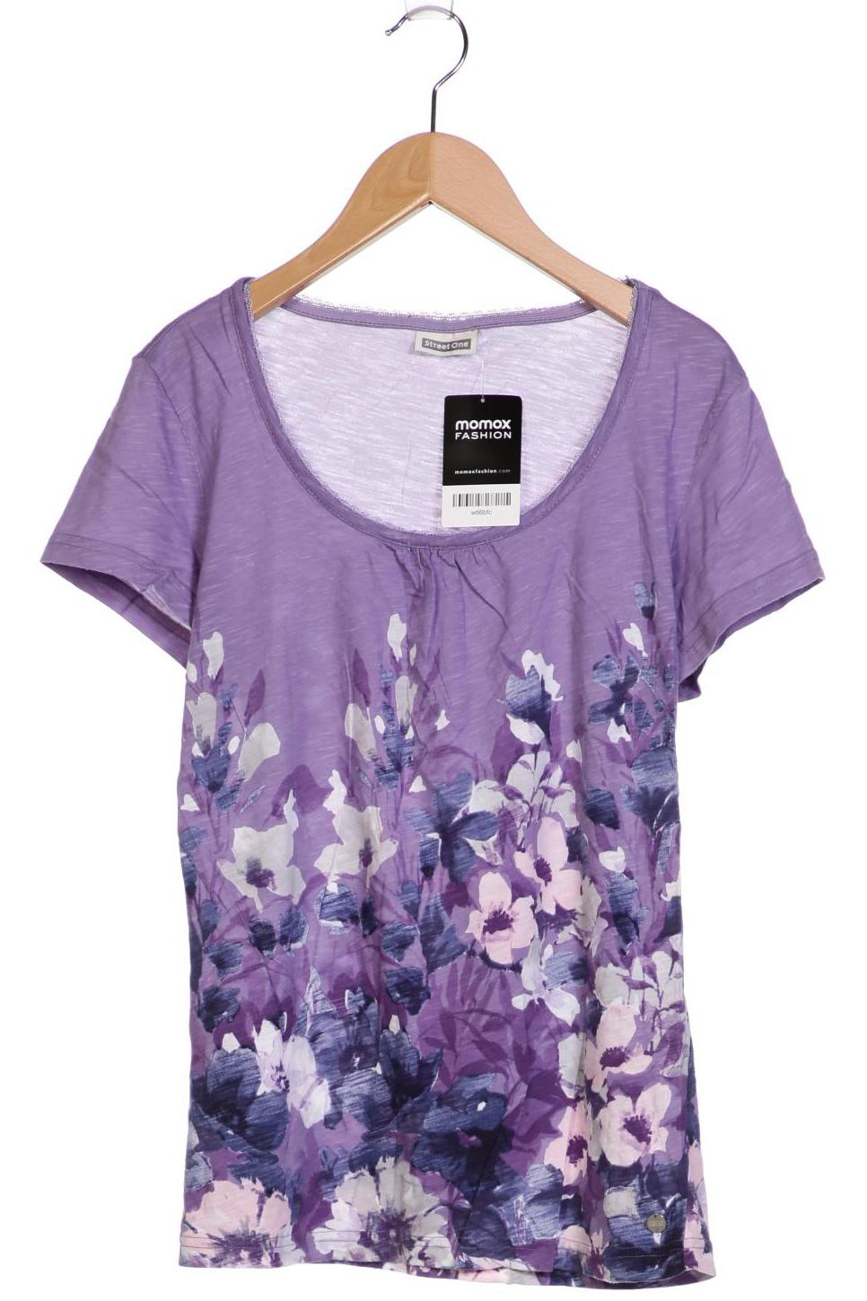 

Street One Damen T-Shirt, flieder, Gr. 40