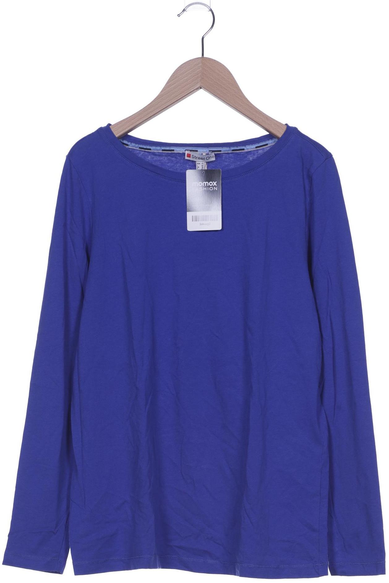 

Street One Damen Langarmshirt, blau, Gr. 40
